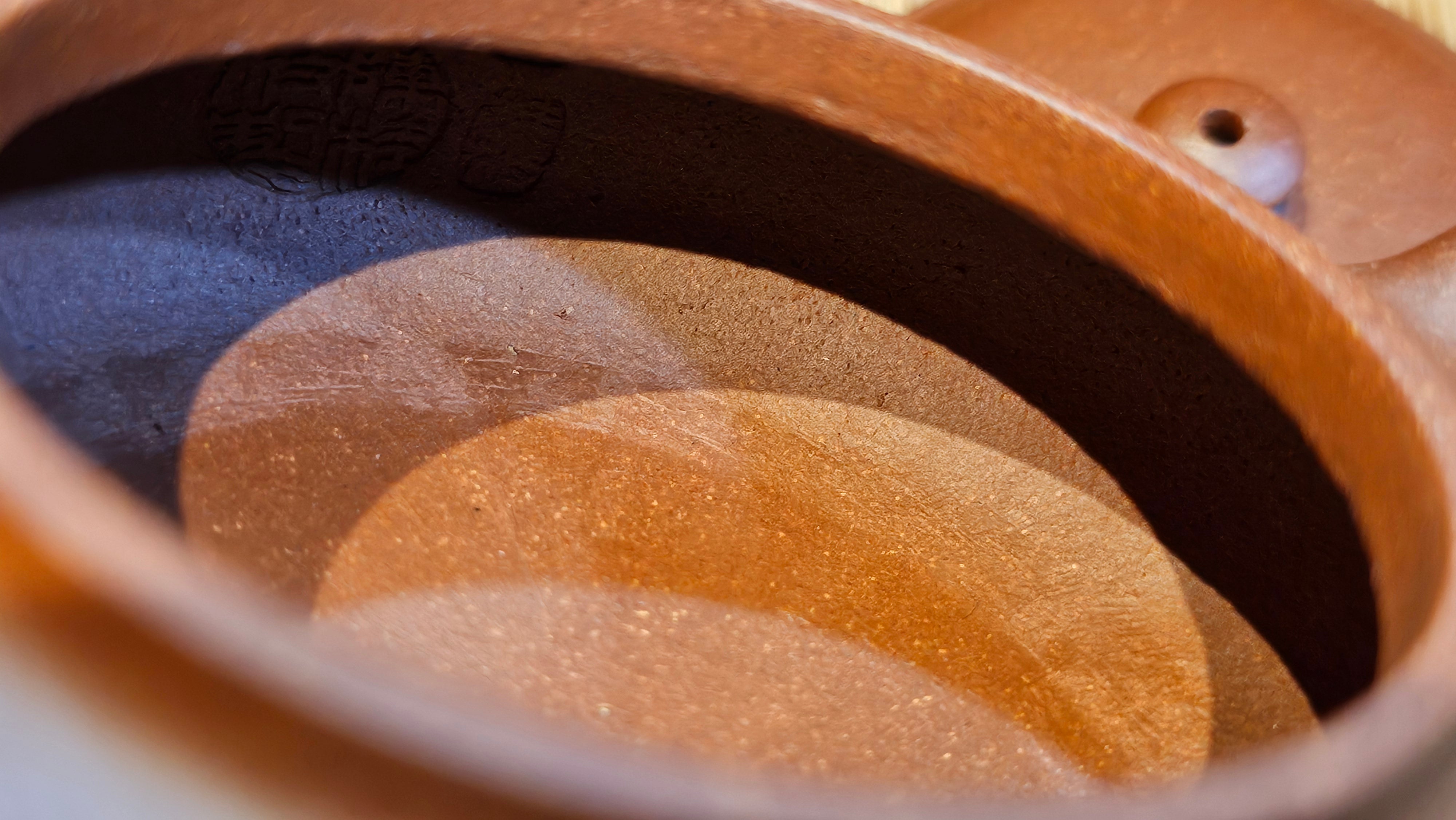 Xu Bian 虚扁, 186.2ml, Hong Jiang Po Ni 红降坡泥, by Craftsman Chen Gui Zhi 陈桂枝。(Red JiangPoNi is rarer than Yellow JiangPoNi, XiaoMeiYao ZhuNi & ZhaoZhuang ZhuNi) ~ Congratulations to Mr B.! 1532hrs 12th Sept 2025! Summerville, Canada🇨🇦.