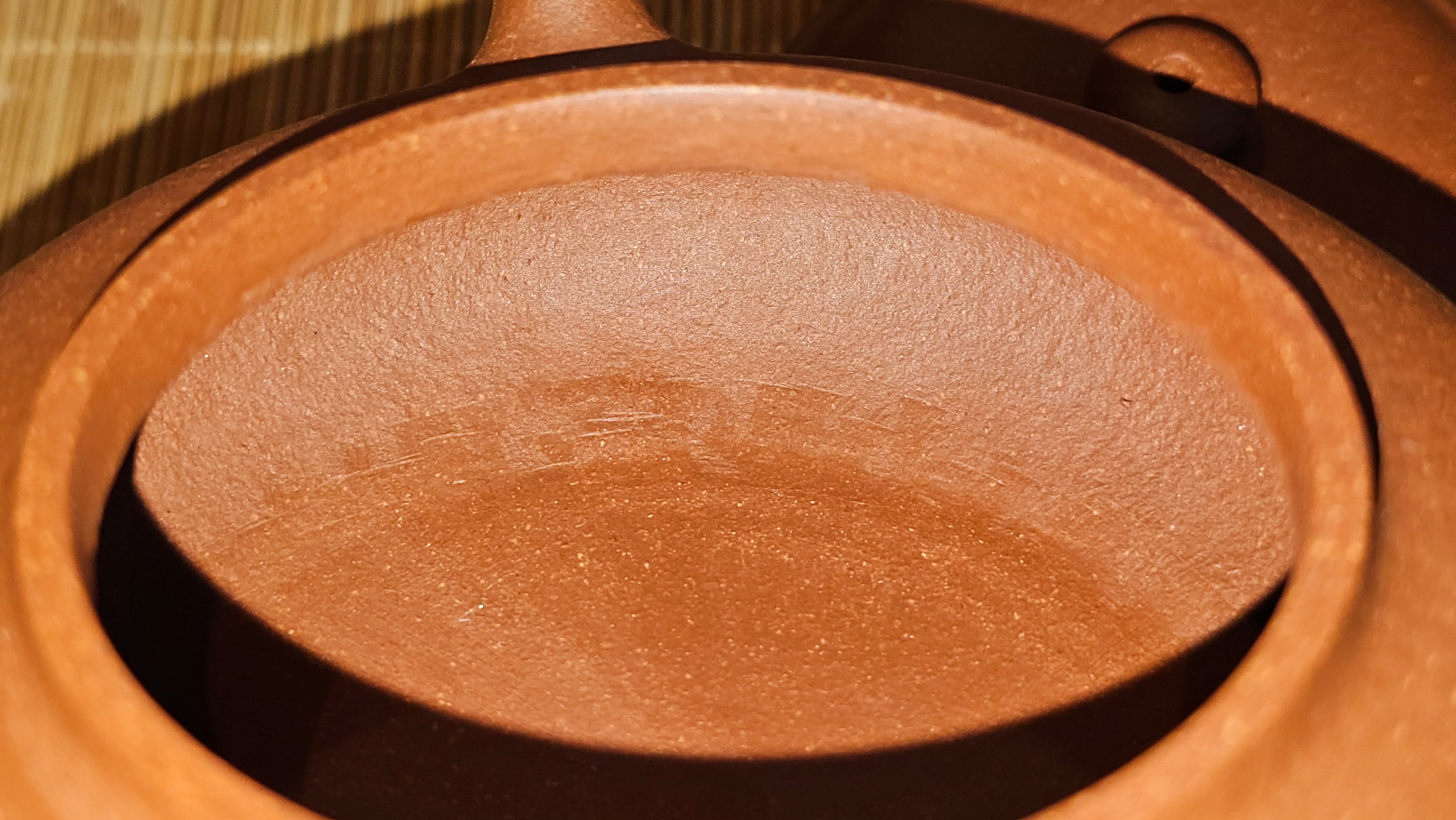 Xu Bian 虚扁, 186.2ml, Hong Jiang Po Ni 红降坡泥, by Craftsman Chen Gui Zhi 陈桂枝。(Red JiangPoNi is rarer than Yellow JiangPoNi, XiaoMeiYao ZhuNi & ZhaoZhuang ZhuNi) ~ Congratulations to Mr B.! 1532hrs 12th Sept 2025! Summerville, Canada🇨🇦.