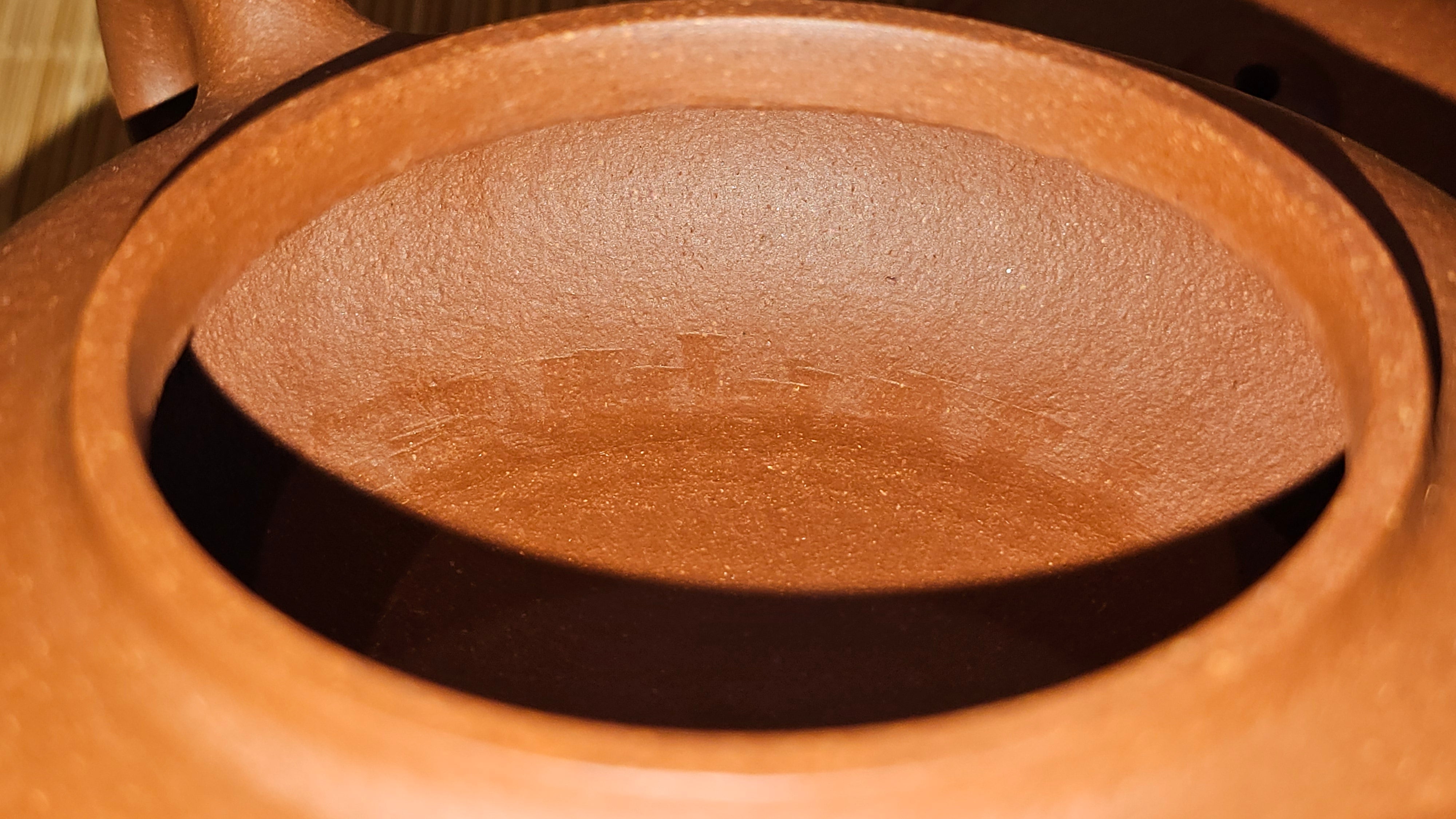 Xu Bian 虚扁, 186.2ml, Hong Jiang Po Ni 红降坡泥, by Craftsman Chen Gui Zhi 陈桂枝。(Red JiangPoNi is rarer than Yellow JiangPoNi, XiaoMeiYao ZhuNi & ZhaoZhuang ZhuNi) ~ Congratulations to Mr B.! 1532hrs 12th Sept 2025! Summerville, Canada🇨🇦.