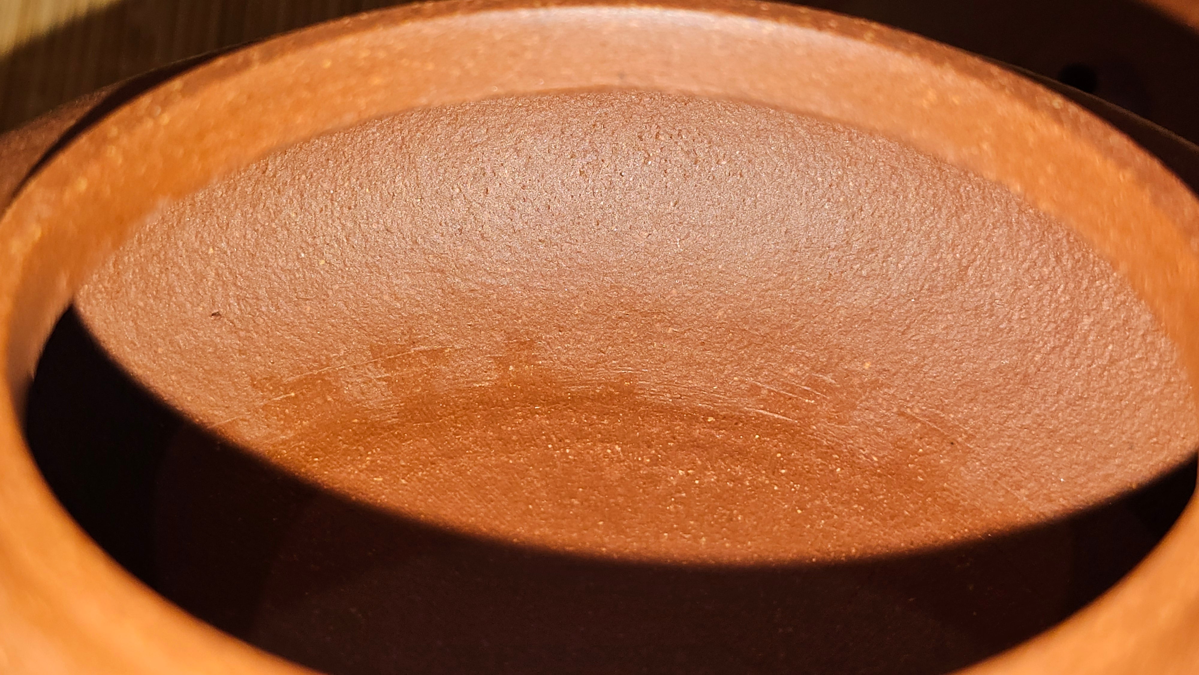 Xu Bian 虚扁, 186.2ml, Hong Jiang Po Ni 红降坡泥, by Craftsman Chen Gui Zhi 陈桂枝。(Red JiangPoNi is rarer than Yellow JiangPoNi, XiaoMeiYao ZhuNi & ZhaoZhuang ZhuNi) ~ Congratulations to Mr B.! 1532hrs 12th Sept 2025! Summerville, Canada🇨🇦.