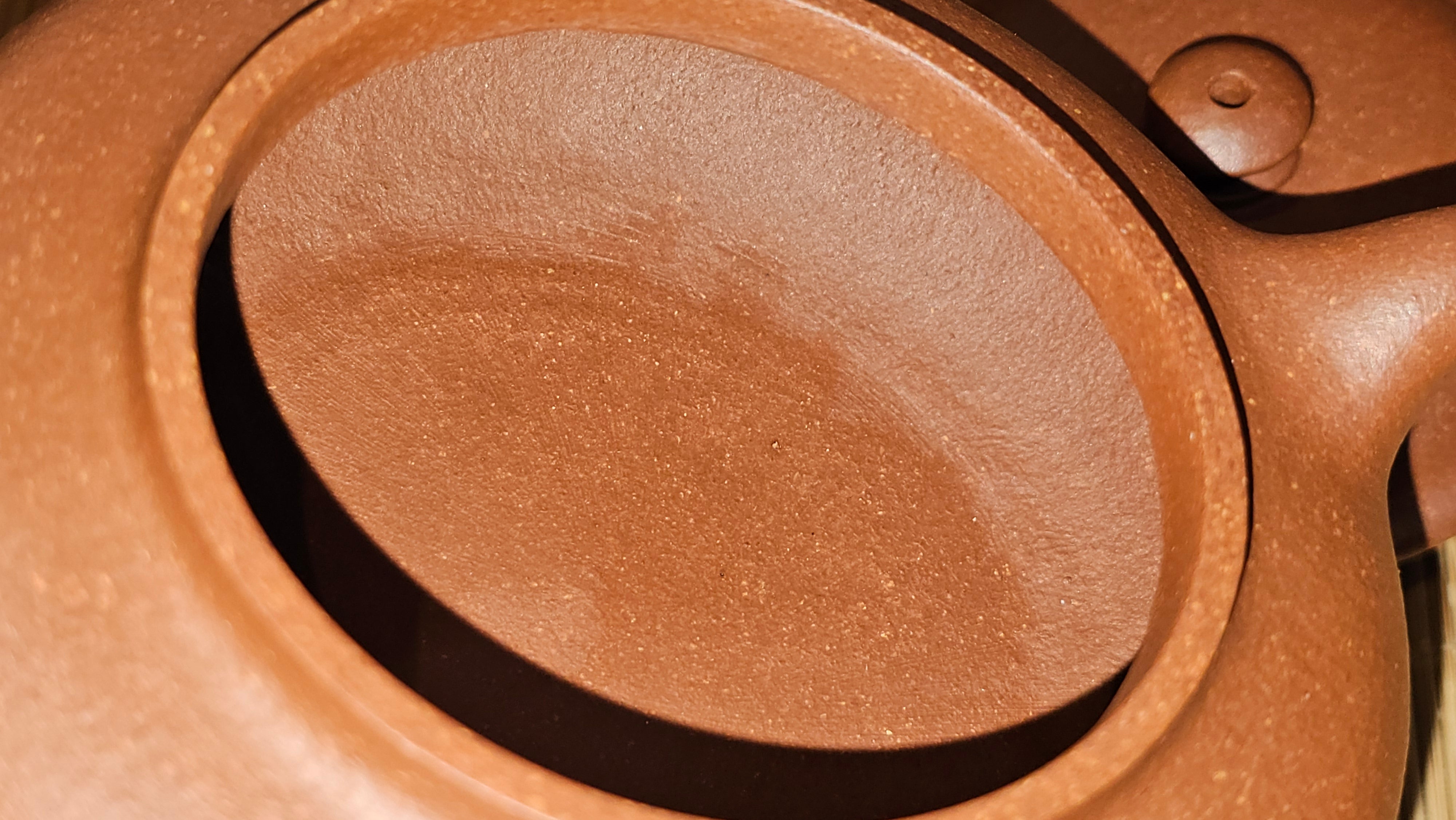 Xu Bian 虚扁, 186.2ml, Hong Jiang Po Ni 红降坡泥, by Craftsman Chen Gui Zhi 陈桂枝。(Red JiangPoNi is rarer than Yellow JiangPoNi, XiaoMeiYao ZhuNi & ZhaoZhuang ZhuNi) ~ Congratulations to Mr B.! 1532hrs 12th Sept 2025! Summerville, Canada🇨🇦.