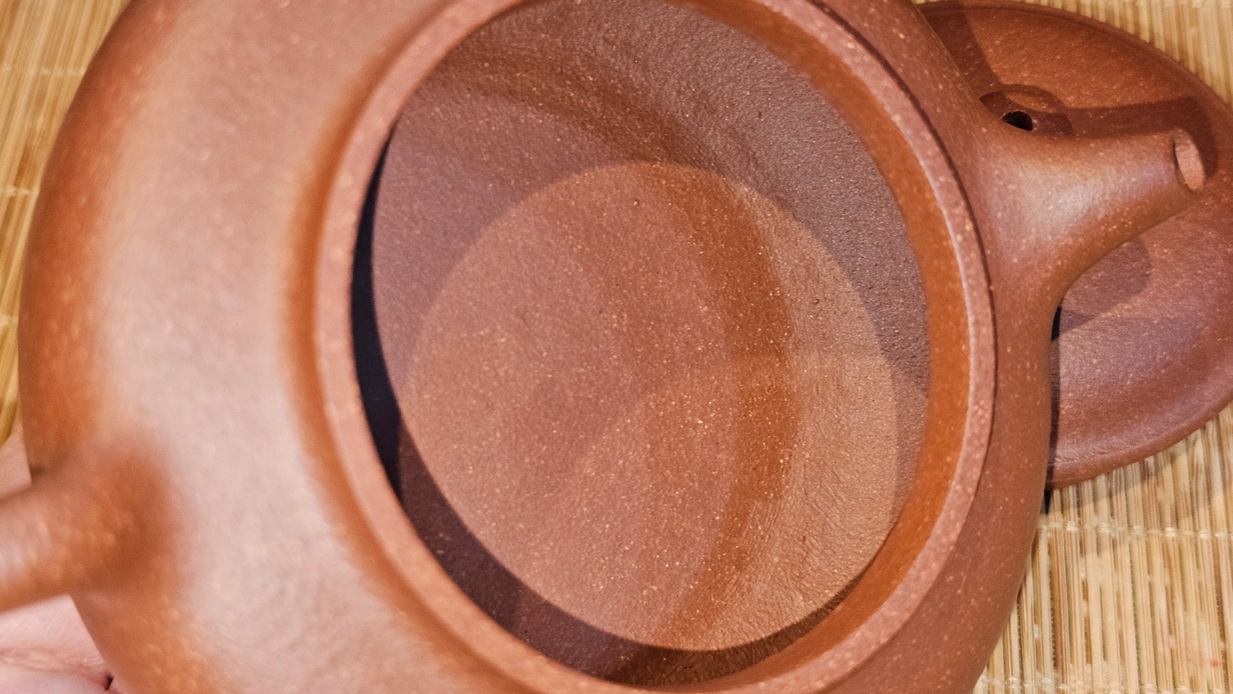 Xu Bian 虚扁, 186.2ml, Hong Jiang Po Ni 红降坡泥, by Craftsman Chen Gui Zhi 陈桂枝。(Red JiangPoNi is rarer than Yellow JiangPoNi, XiaoMeiYao ZhuNi & ZhaoZhuang ZhuNi) ~ Congratulations to Mr B.! 1532hrs 12th Sept 2025! Summerville, Canada🇨🇦.