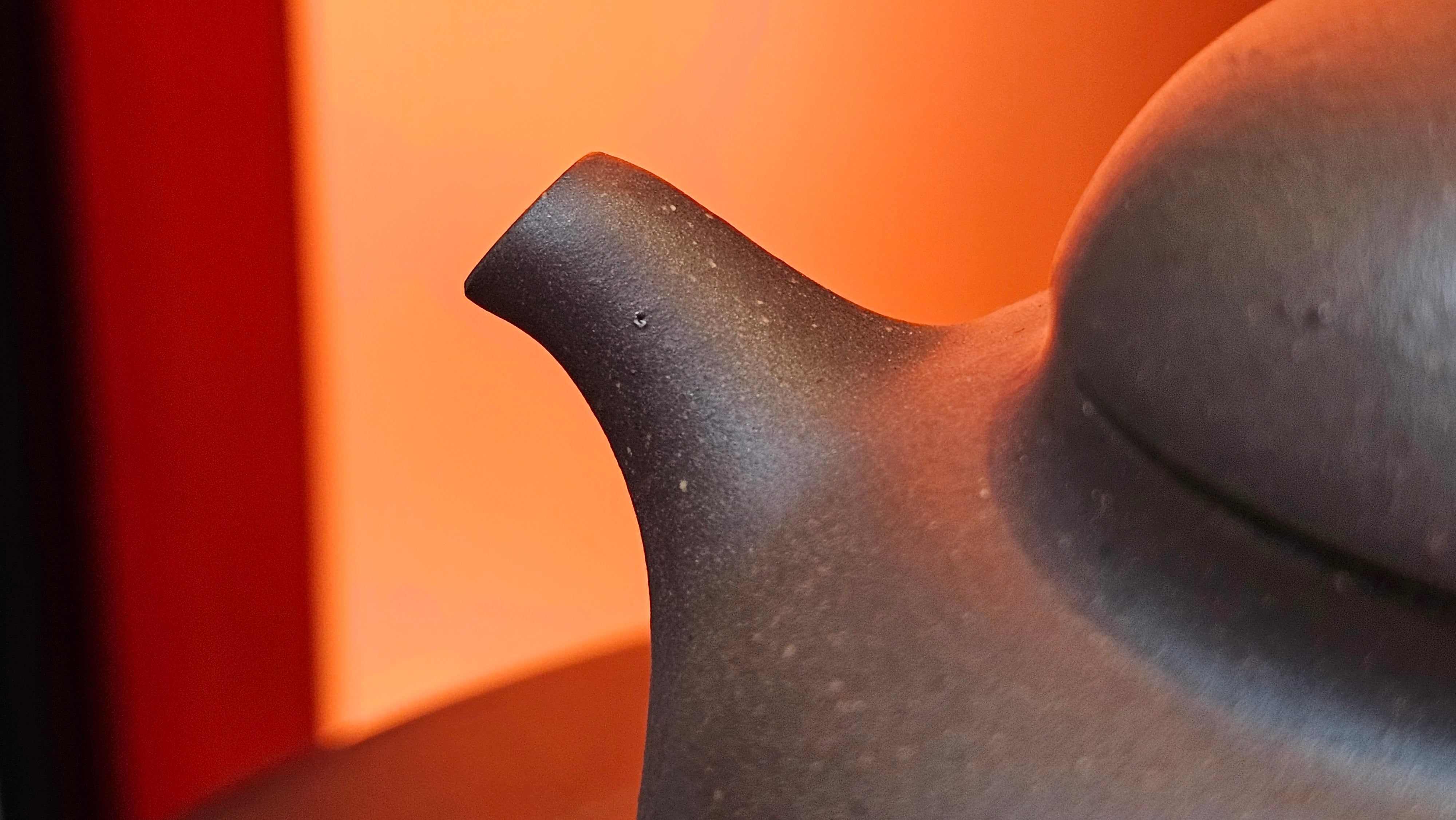 Gao Pan 高番, 140.6ml (very well-weighted bottom, stable!), Tai Xi Zi Ni (Gao Wen) 台西紫泥(高温), by our Craftsman Fan Xiao Zhi 范小智 ~ Congratulations!to Mr J.S.! 1105hrs 2nd September 2025, Chicago! IL.