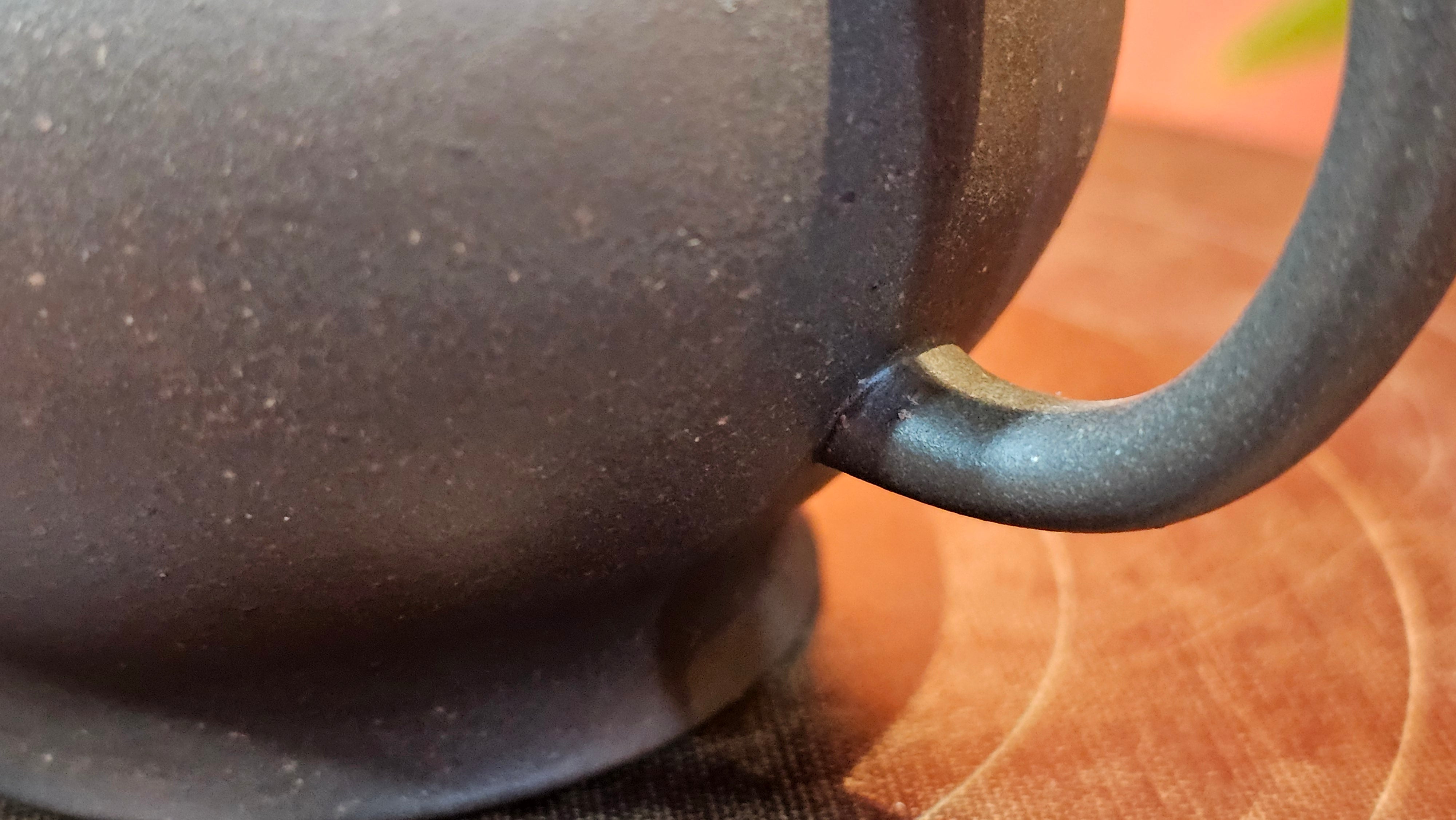 Gao Pan 高番, 140.6ml (very well-weighted bottom, stable!), Tai Xi Zi Ni (Gao Wen) 台西紫泥(高温), by our Craftsman Fan Xiao Zhi 范小智 ~ Congratulations!to Mr J.S.! 1105hrs 2nd September 2025, Chicago! IL.