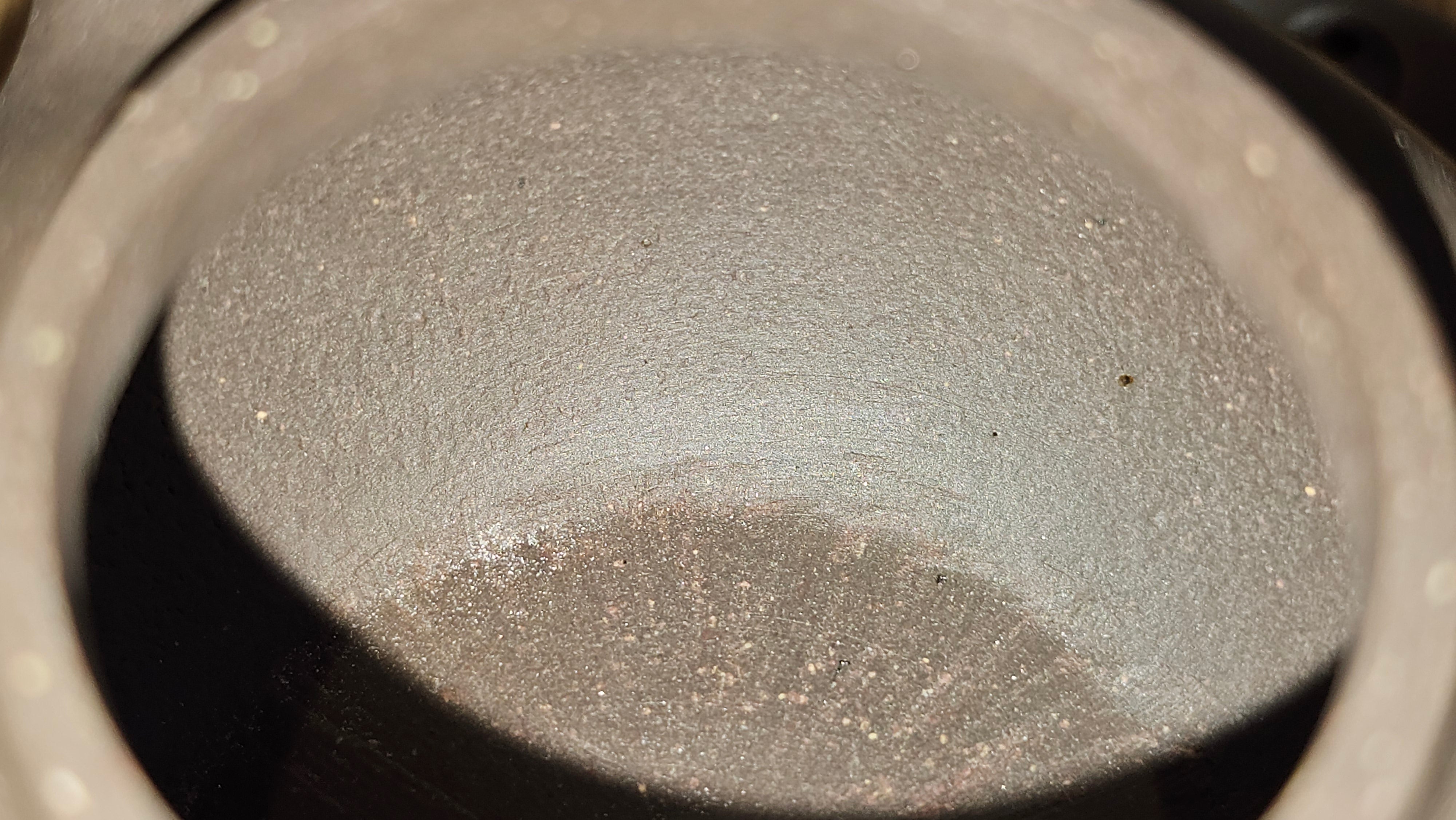 Gao Pan 高番, 140.6ml (very well-weighted bottom, stable!), Tai Xi Zi Ni (Gao Wen) 台西紫泥(高温), by our Craftsman Fan Xiao Zhi 范小智 ~ Congratulations!to Mr J.S.! 1105hrs 2nd September 2025, Chicago! IL.