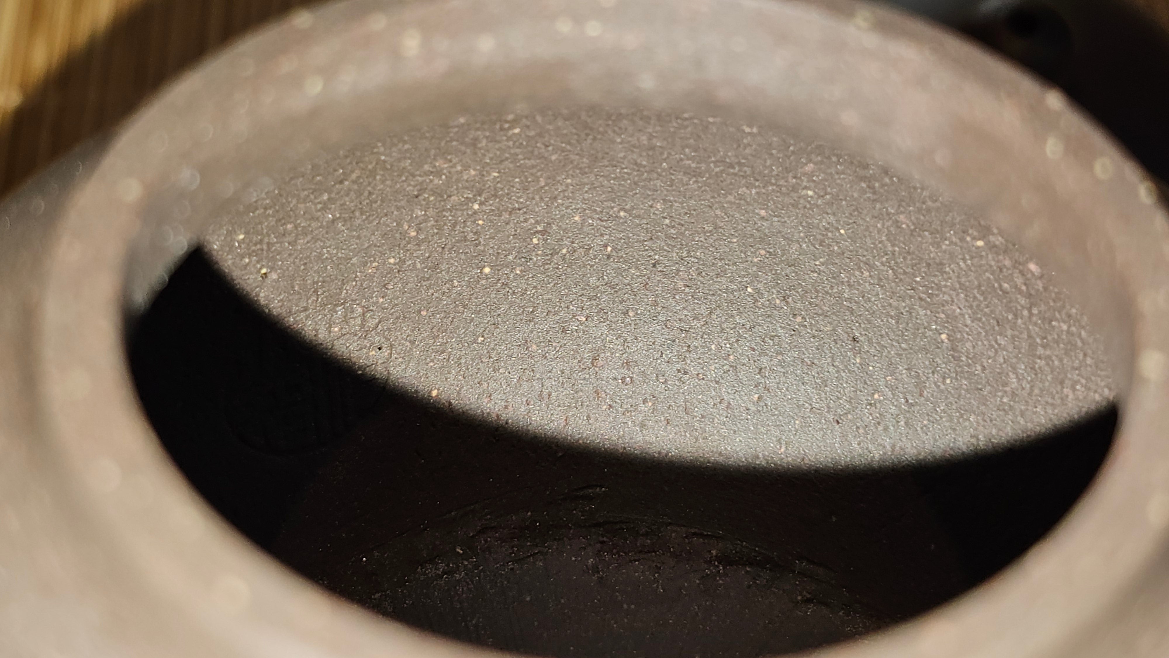 Gao Pan 高番, 140.6ml (very well-weighted bottom, stable!), Tai Xi Zi Ni (Gao Wen) 台西紫泥(高温), by our Craftsman Fan Xiao Zhi 范小智 ~ Congratulations!to Mr J.S.! 1105hrs 2nd September 2025, Chicago! IL.