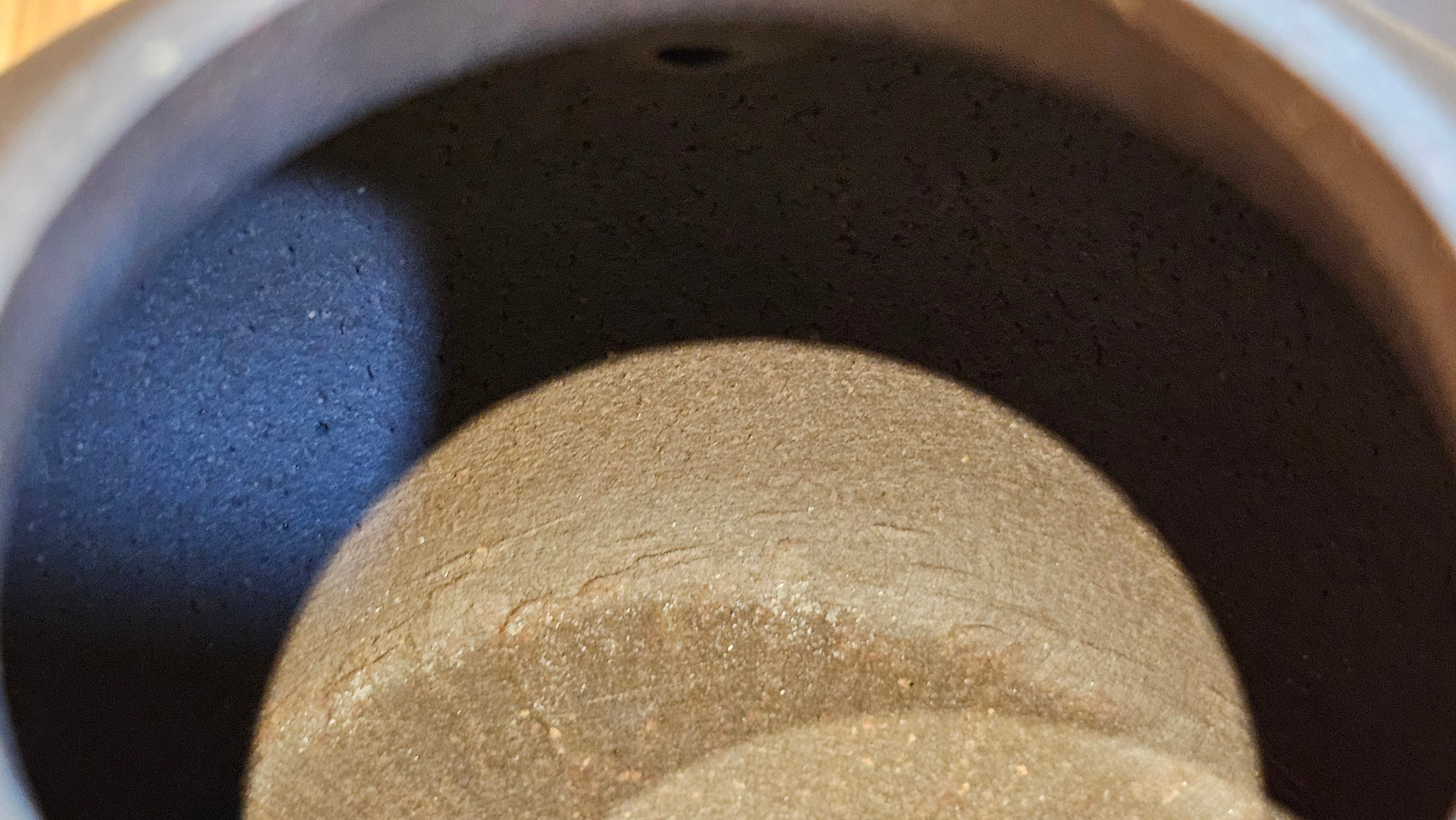 Gao Pan 高番, 140.6ml (very well-weighted bottom, stable!), Tai Xi Zi Ni (Gao Wen) 台西紫泥(高温), by our Craftsman Fan Xiao Zhi 范小智 ~ Congratulations!to Mr J.S.! 1105hrs 2nd September 2025, Chicago! IL.