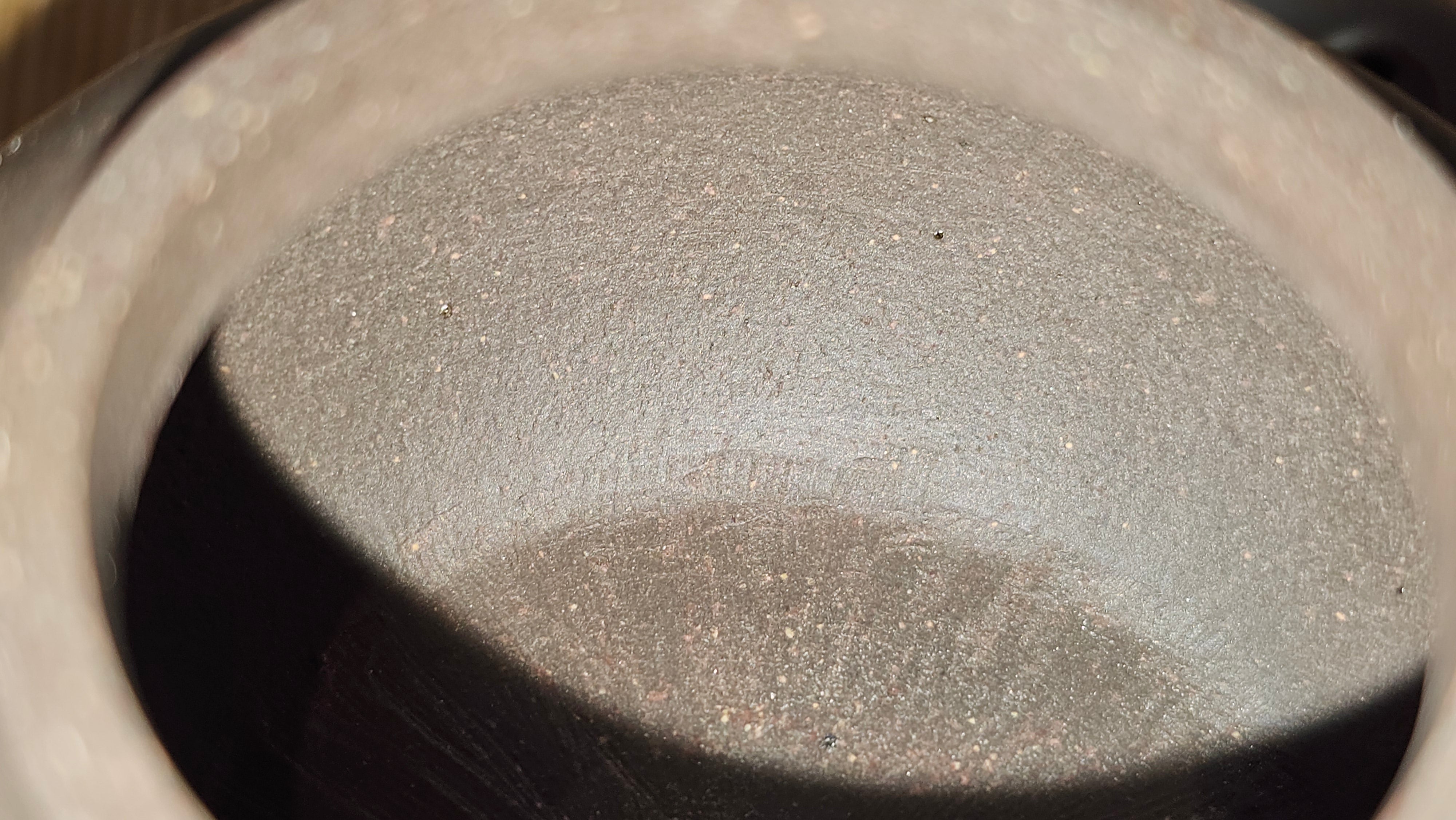 Gao Pan 高番, 134.3ml (very well-weighted bottom, stable!), Tai Xi Zi Ni (Gao Wen) 台西紫泥(高温), by our Craftsman Fan Xiao Zhi 范小智 ~!Congratulations to Mr H.H.! 1738hrs 3rd Sept 2025, Amsterdam, The Netherlands🇳🇱!