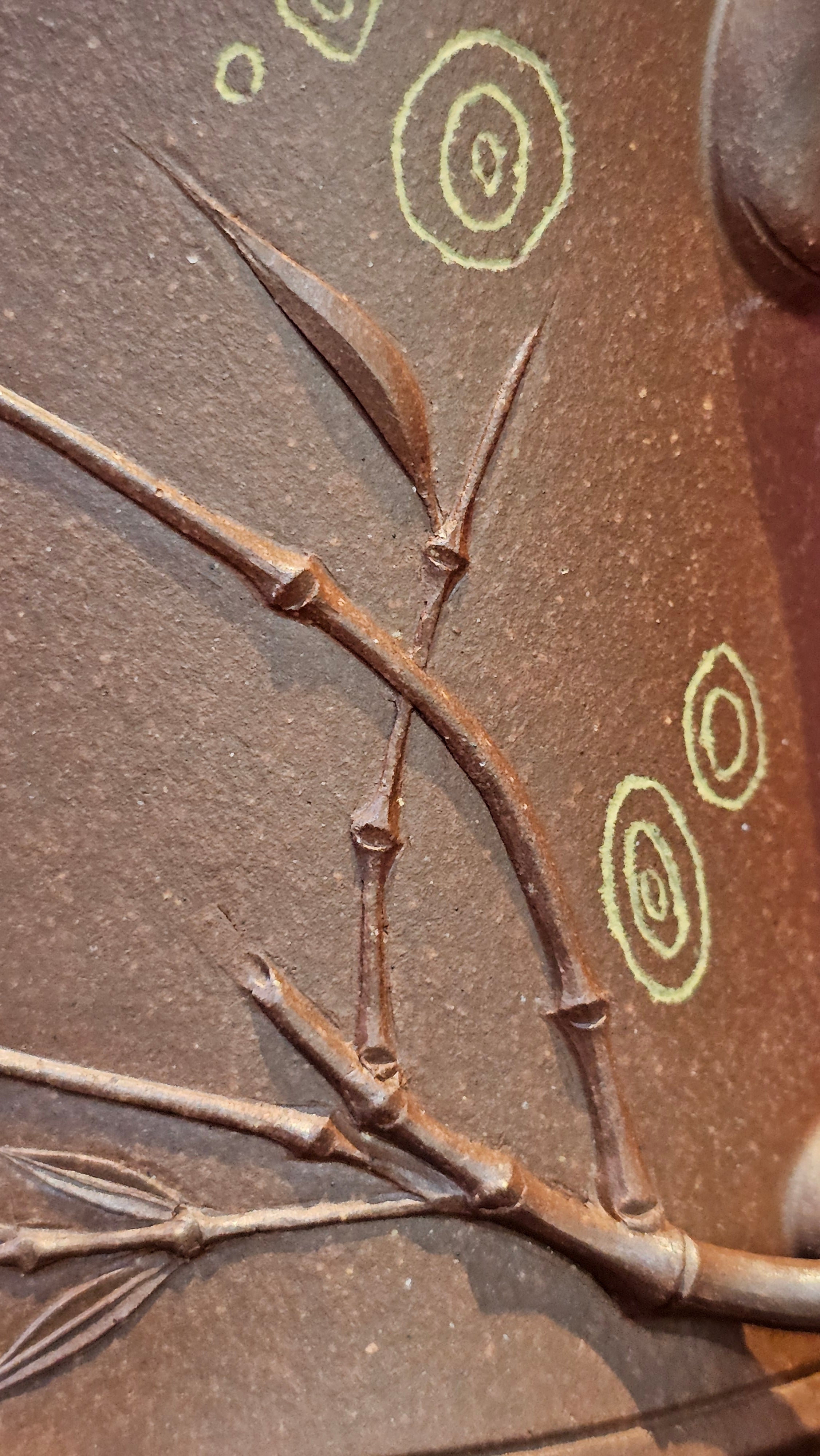 《湘妃竹段》"Xiang Fei Zhu Duan", 238.3ml, Di Cao Qing Zi Ni with Duan Ni Clay embellishments for the characteristic "Xiang Fei Bamboo" Patterns, by L4 Assoc Master Yu Chun Lei 俞春雷 ~!Congratulations to Ms S.M.! 1558hrs 4th Sept 2025, Velden! The Netherlands🇳🇱.