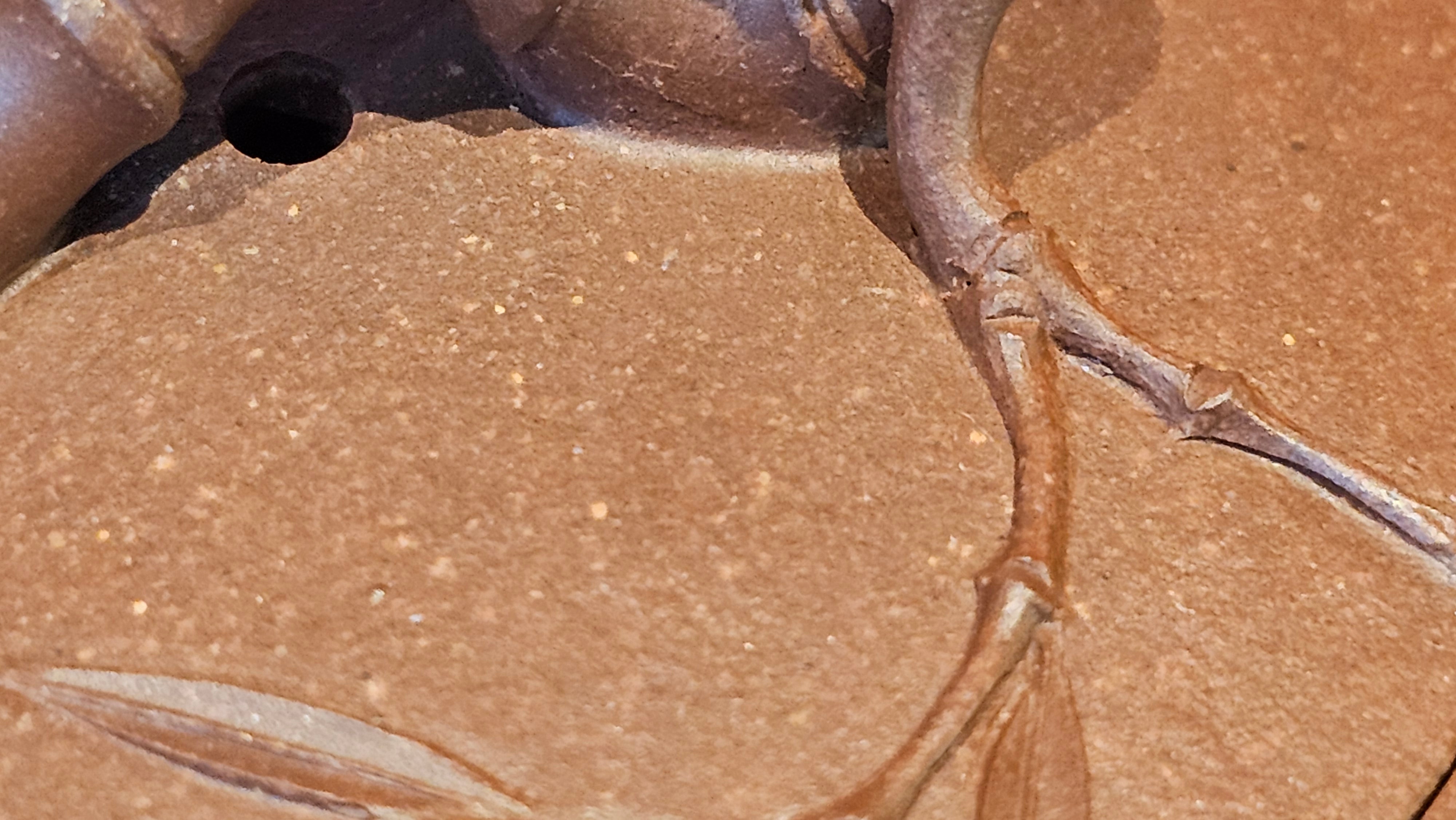 《湘妃竹段》"Xiang Fei Zhu Duan", 238.3ml, Di Cao Qing Zi Ni with Duan Ni Clay embellishments for the characteristic "Xiang Fei Bamboo" Patterns, by L4 Assoc Master Yu Chun Lei 俞春雷 ~!Congratulations to Ms S.M.! 1558hrs 4th Sept 2025, Velden! The Netherlands🇳🇱.