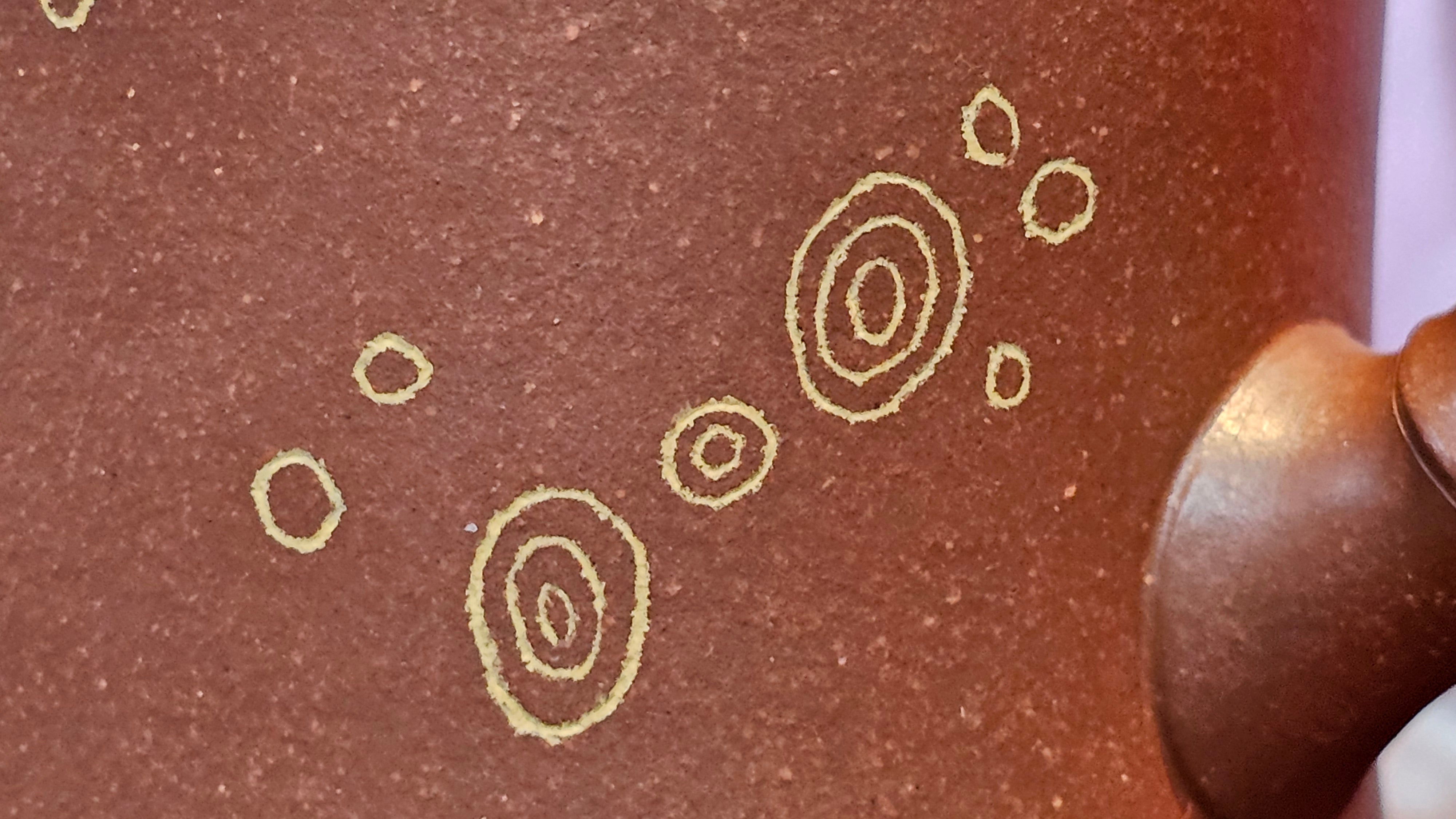 《湘妃竹段》"Xiang Fei Zhu Duan", 238.3ml, Di Cao Qing Zi Ni with Duan Ni Clay embellishments for the characteristic "Xiang Fei Bamboo" Patterns, by L4 Assoc Master Yu Chun Lei 俞春雷 ~!Congratulations to Ms S.M.! 1558hrs 4th Sept 2025, Velden! The Netherlands🇳🇱.