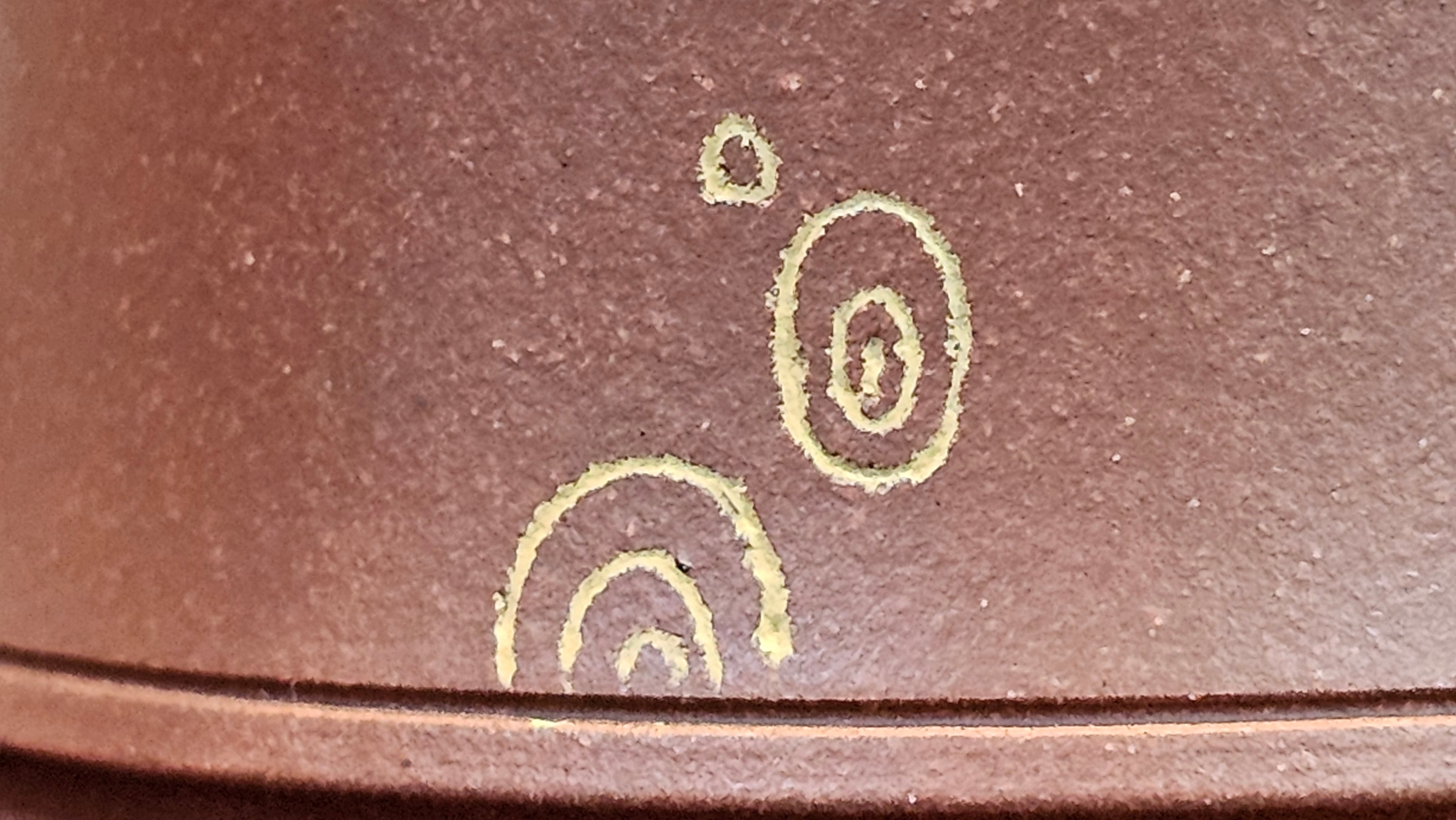 《湘妃竹段》"Xiang Fei Zhu Duan", 238.3ml, Di Cao Qing Zi Ni with Duan Ni Clay embellishments for the characteristic "Xiang Fei Bamboo" Patterns, by L4 Assoc Master Yu Chun Lei 俞春雷 ~!Congratulations to Ms S.M.! 1558hrs 4th Sept 2025, Velden! The Netherlands🇳🇱.