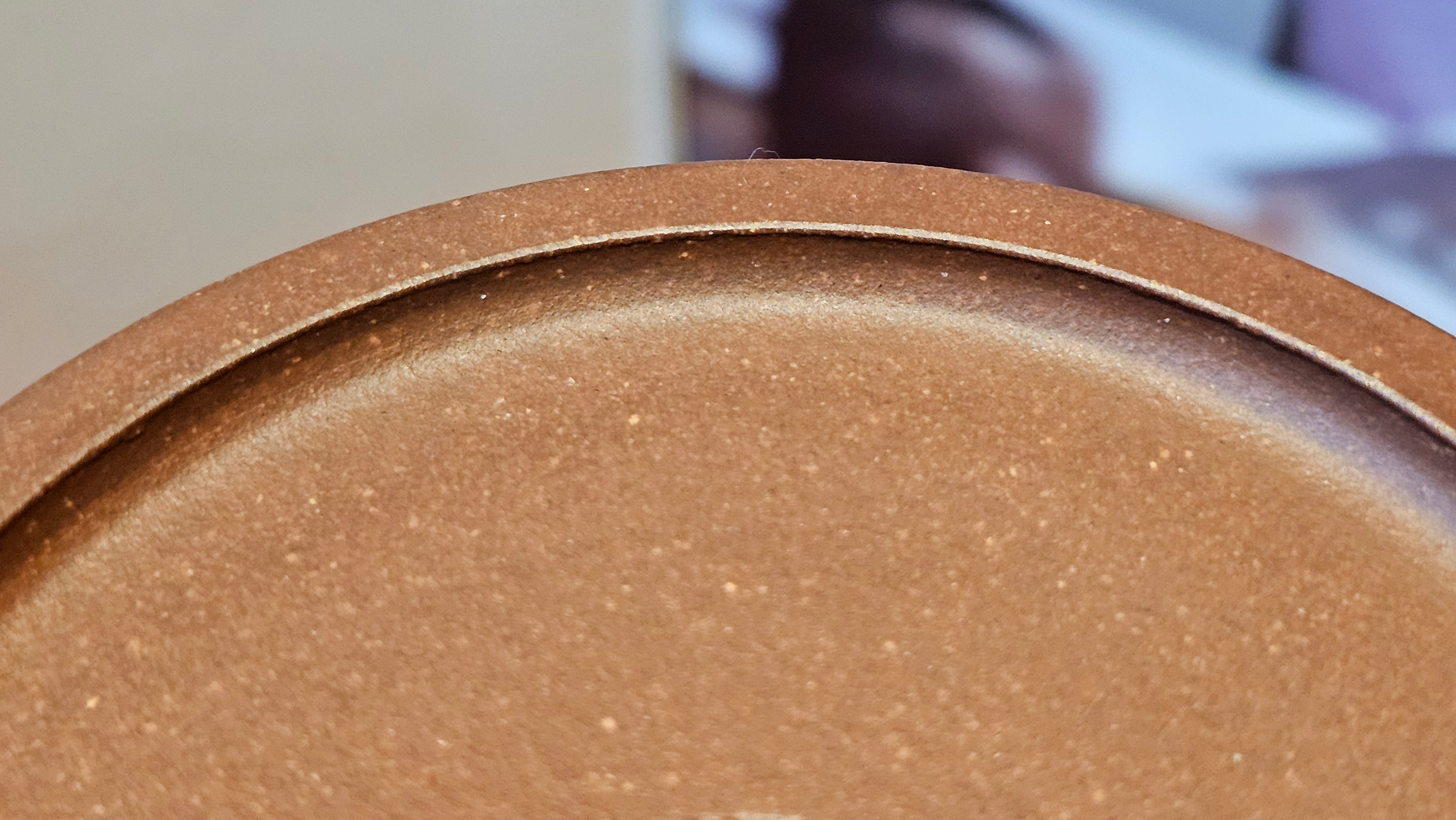 《湘妃竹段》"Xiang Fei Zhu Duan", 238.3ml, Di Cao Qing Zi Ni with Duan Ni Clay embellishments for the characteristic "Xiang Fei Bamboo" Patterns, by L4 Assoc Master Yu Chun Lei 俞春雷 ~!Congratulations to Ms S.M.! 1558hrs 4th Sept 2025, Velden! The Netherlands🇳🇱.