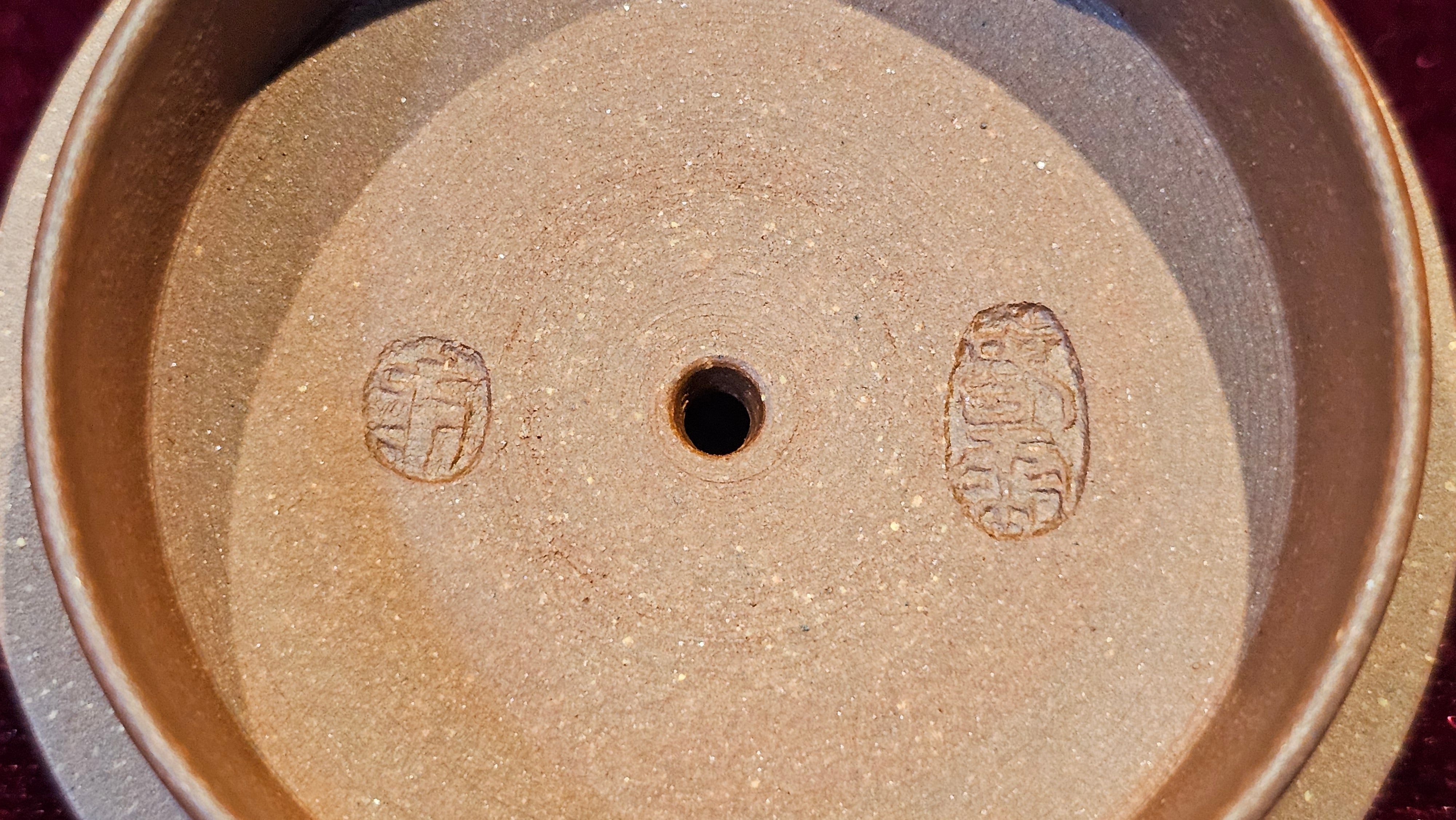 《湘妃竹段》"Xiang Fei Zhu Duan", 238.3ml, Di Cao Qing Zi Ni with Duan Ni Clay embellishments for the characteristic "Xiang Fei Bamboo" Patterns, by L4 Assoc Master Yu Chun Lei 俞春雷 ~!Congratulations to Ms S.M.! 1558hrs 4th Sept 2025, Velden! The Netherlands🇳🇱.