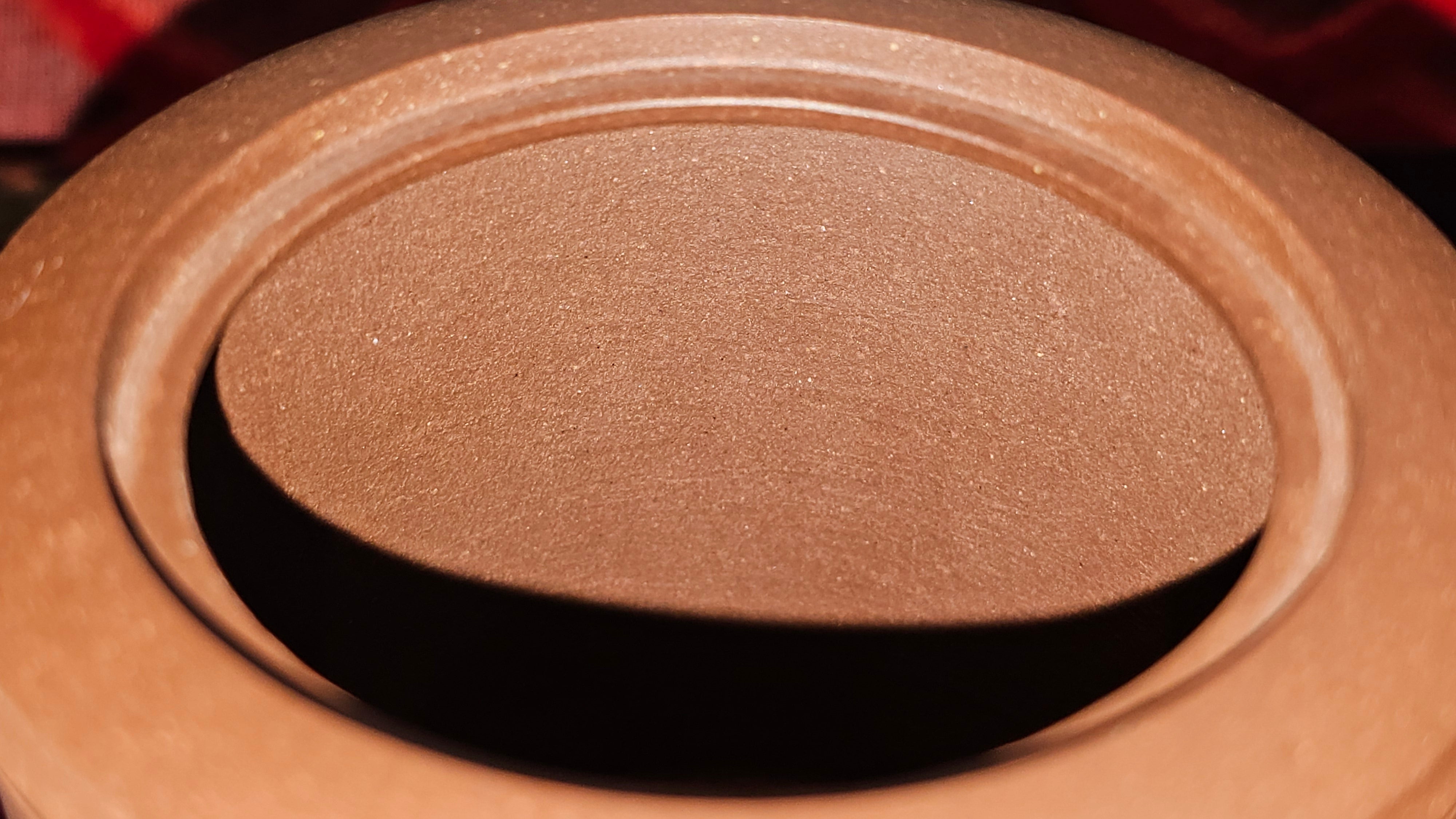 《湘妃竹段》"Xiang Fei Zhu Duan", 238.3ml, Di Cao Qing Zi Ni with Duan Ni Clay embellishments for the characteristic "Xiang Fei Bamboo" Patterns, by L4 Assoc Master Yu Chun Lei 俞春雷 ~!Congratulations to Ms S.M.! 1558hrs 4th Sept 2025, Velden! The Netherlands🇳🇱.