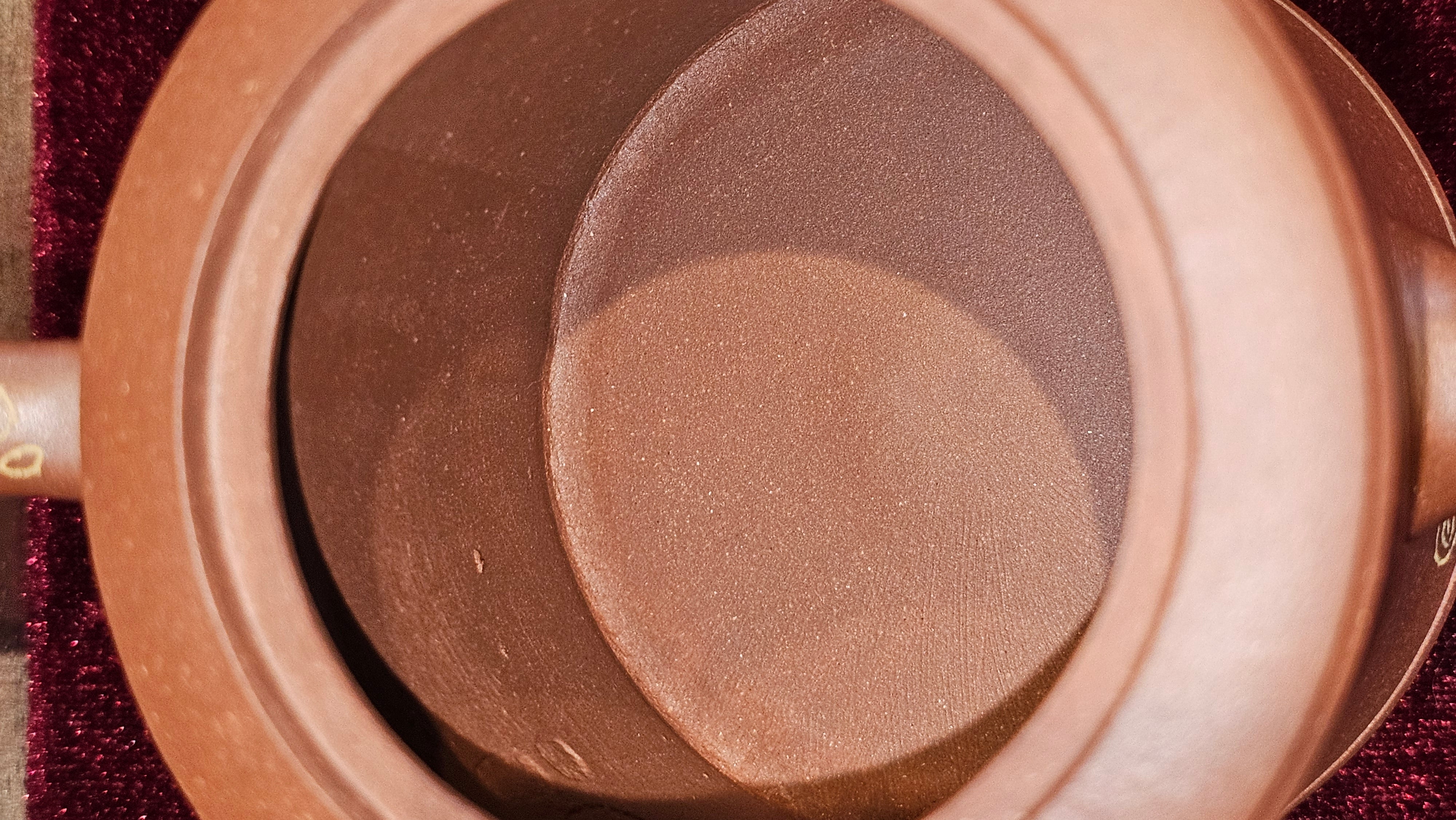 《湘妃竹段》"Xiang Fei Zhu Duan", 238.3ml, Di Cao Qing Zi Ni with Duan Ni Clay embellishments for the characteristic "Xiang Fei Bamboo" Patterns, by L4 Assoc Master Yu Chun Lei 俞春雷 ~!Congratulations to Ms S.M.! 1558hrs 4th Sept 2025, Velden! The Netherlands🇳🇱.