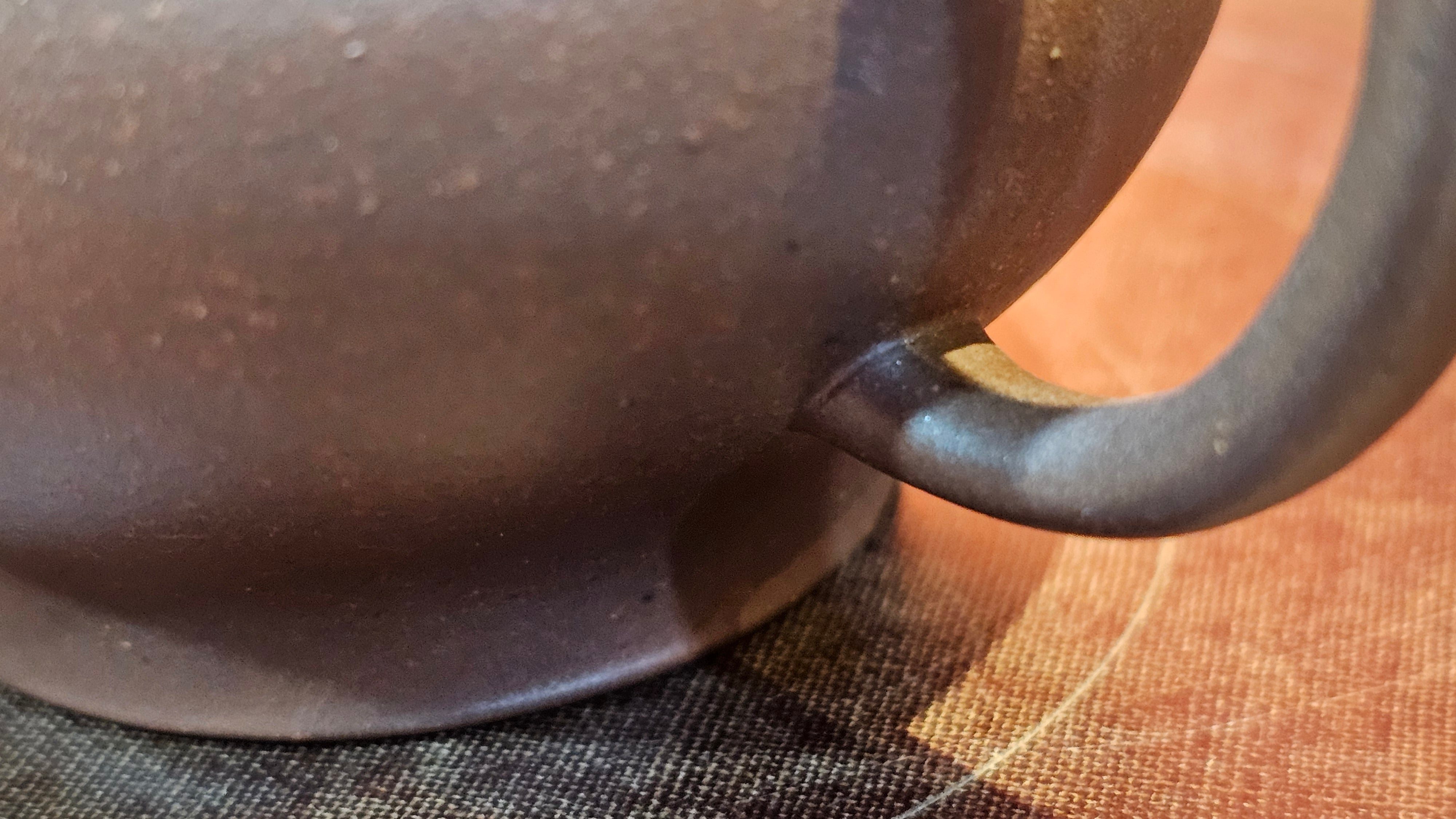 Gao Pan 高番, 136.3ml (very well-weighted bottom, stable!), Zi Ni (Low Sieve Count) 紫泥(低目数), by our Craftsman Fan Xiao Zhi 范小智 ~ Congratulations to Mr M.S.! 1805hrs 5th Sept 2025, Southbury! CT!