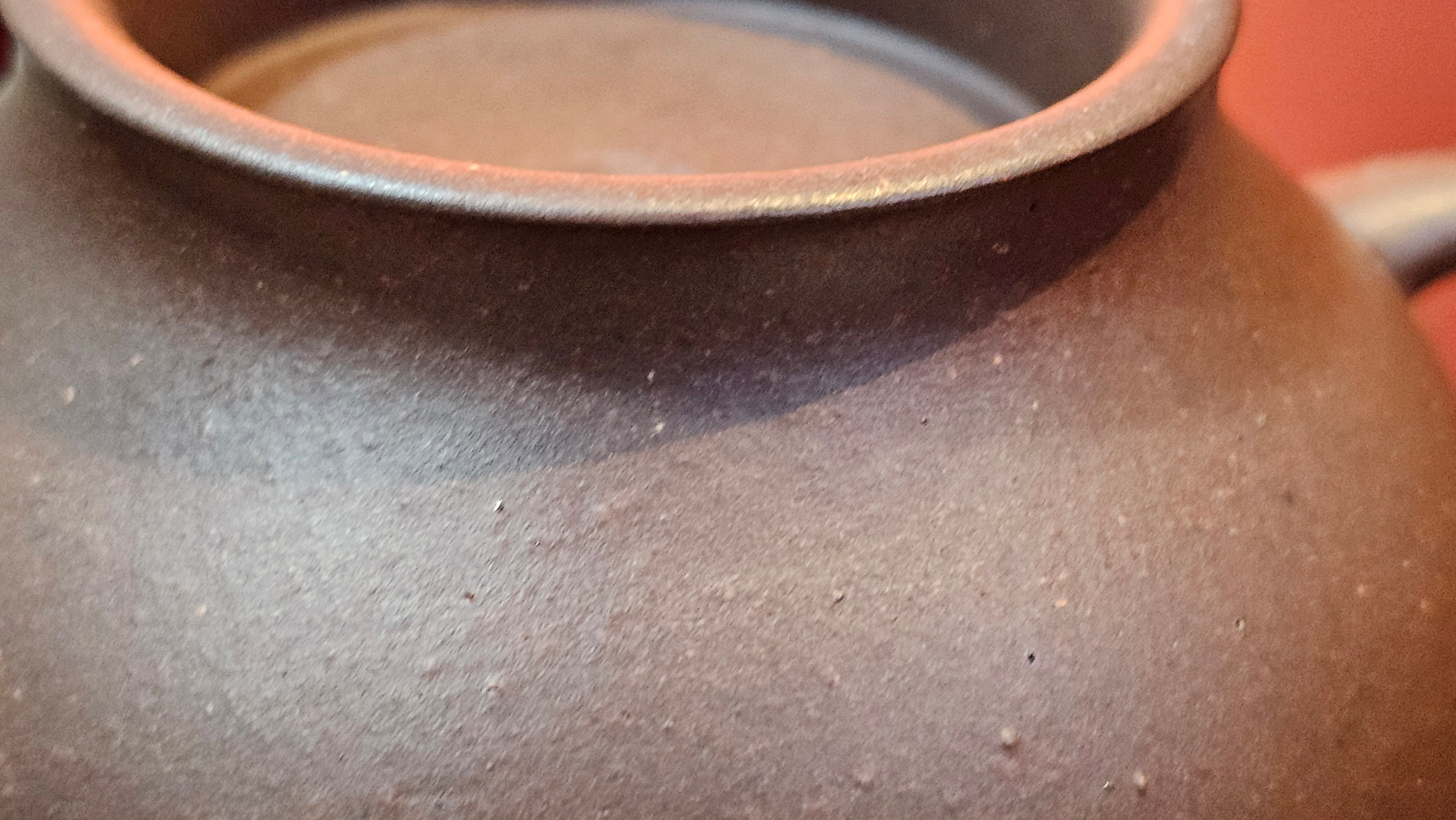 Gao Pan 高番, 136.3ml (very well-weighted bottom, stable!), Zi Ni (Low Sieve Count) 紫泥(低目数), by our Craftsman Fan Xiao Zhi 范小智 ~ Congratulations to Mr M.S.! 1805hrs 5th Sept 2025, Southbury! CT!