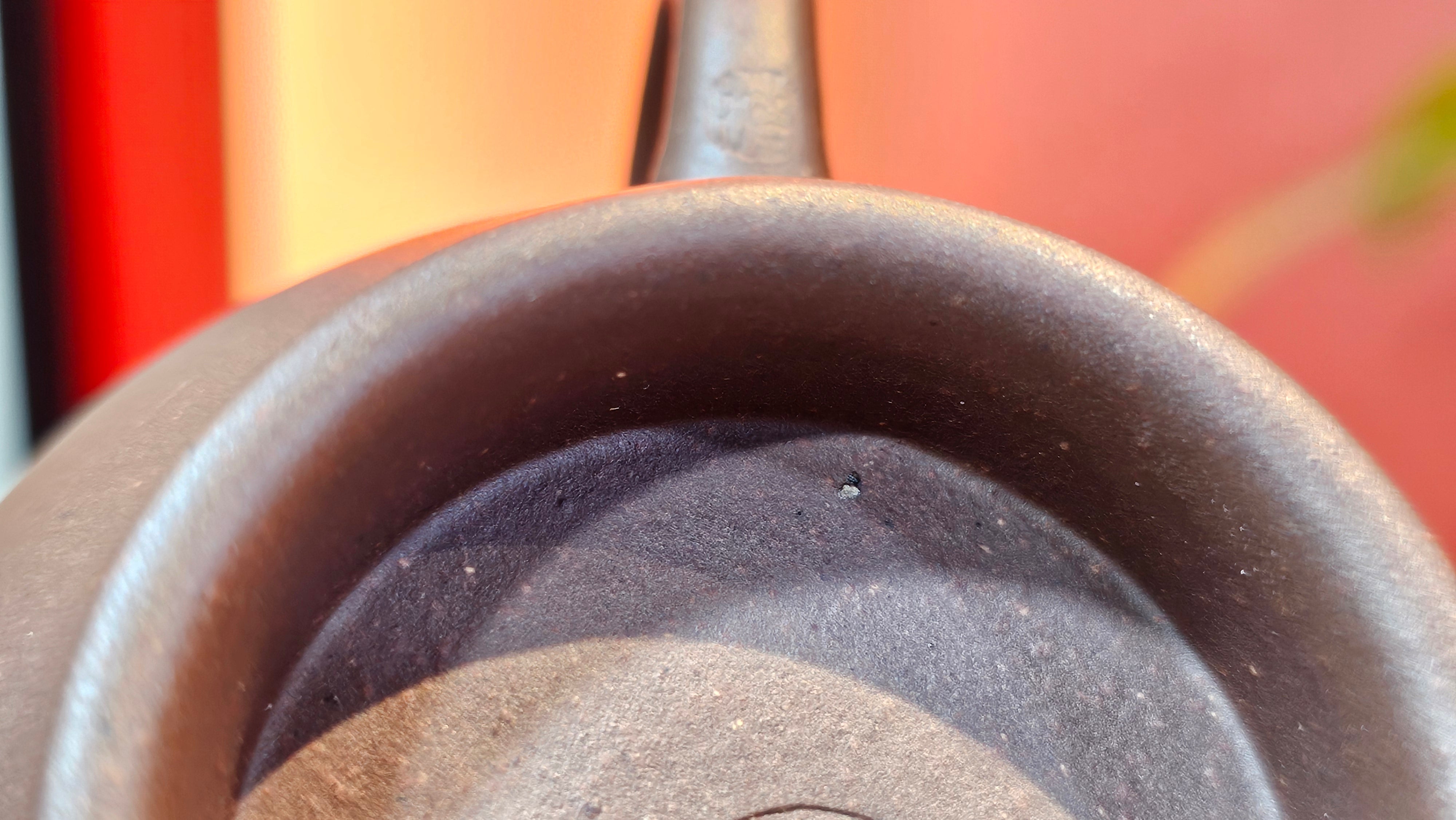 Gao Pan 高番, 136.3ml (very well-weighted bottom, stable!), Zi Ni (Low Sieve Count) 紫泥(低目数), by our Craftsman Fan Xiao Zhi 范小智 ~ Congratulations to Mr M.S.! 1805hrs 5th Sept 2025, Southbury! CT!