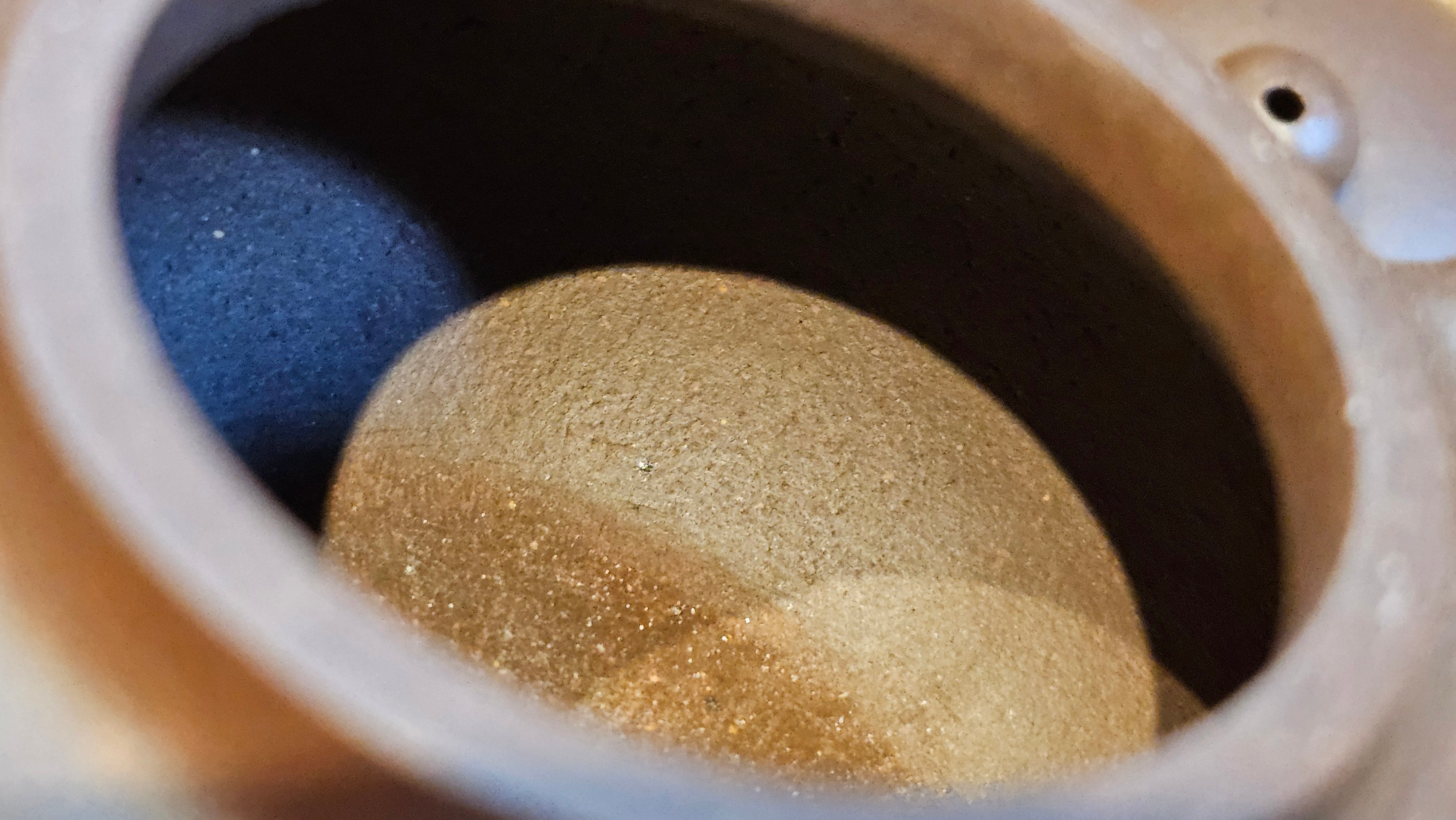 Gao Pan 高番, 136.3ml (very well-weighted bottom, stable!), Zi Ni (Low Sieve Count) 紫泥(低目数), by our Craftsman Fan Xiao Zhi 范小智 ~ Congratulations to Mr M.S.! 1805hrs 5th Sept 2025, Southbury! CT!