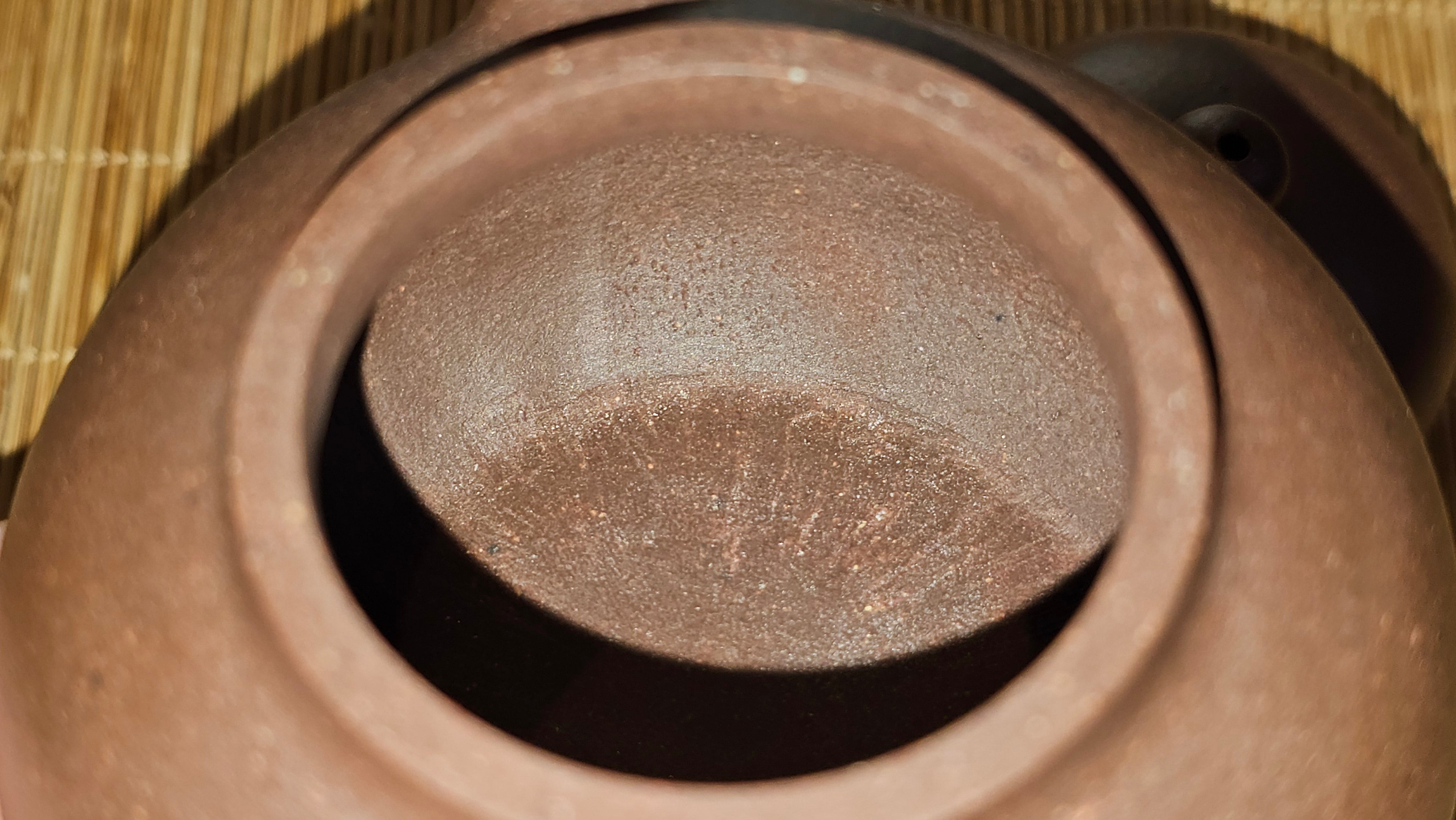 Gao Pan 高番, 136.3ml (very well-weighted bottom, stable!), Zi Ni (Low Sieve Count) 紫泥(低目数), by our Craftsman Fan Xiao Zhi 范小智 ~ Congratulations to Mr M.S.! 1805hrs 5th Sept 2025, Southbury! CT!