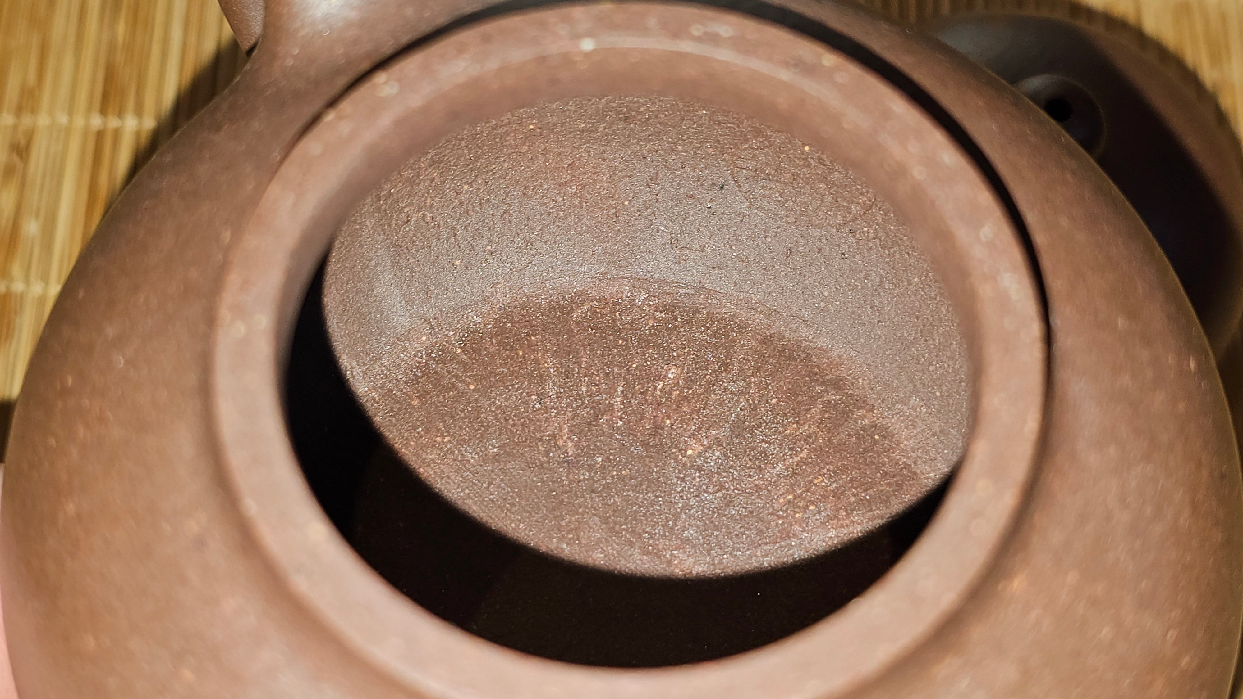 Gao Pan 高番, 136.3ml (very well-weighted bottom, stable!), Zi Ni (Low Sieve Count) 紫泥(低目数), by our Craftsman Fan Xiao Zhi 范小智 ~ Congratulations to Mr M.S.! 1805hrs 5th Sept 2025, Southbury! CT!