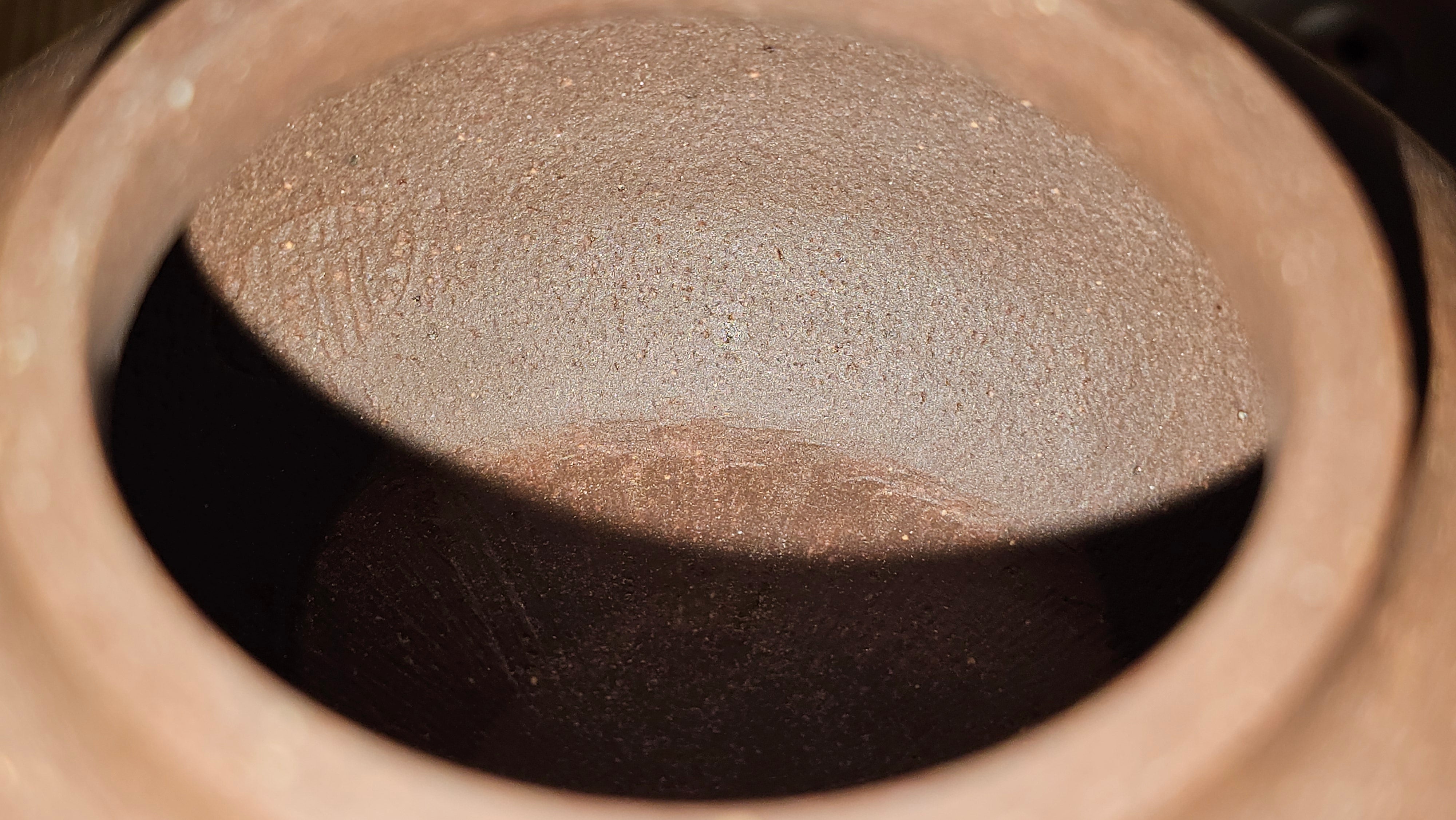 Gao Pan 高番, 136.3ml (very well-weighted bottom, stable!), Zi Ni (Low Sieve Count) 紫泥(低目数), by our Craftsman Fan Xiao Zhi 范小智 ~ Congratulations to Mr M.S.! 1805hrs 5th Sept 2025, Southbury! CT!