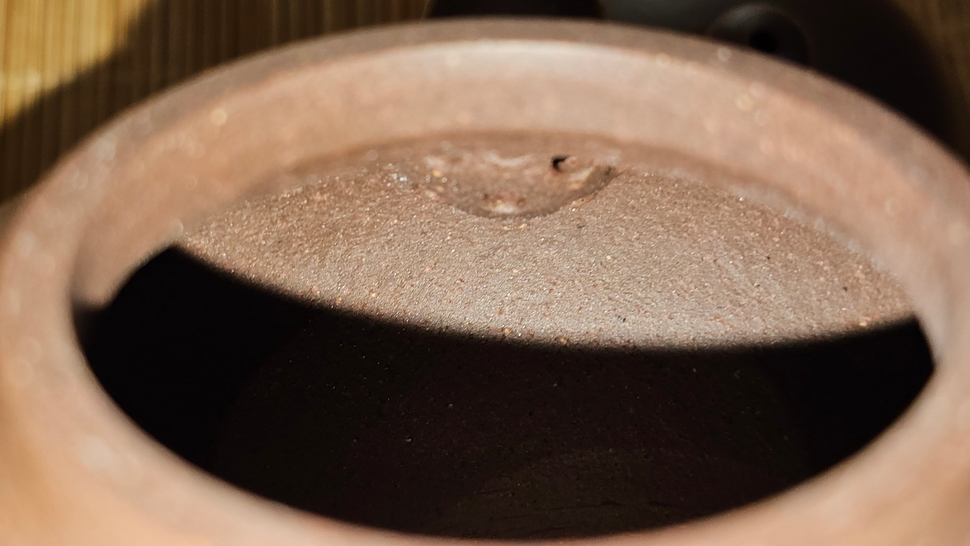 Gao Pan 高番, 136.3ml (very well-weighted bottom, stable!), Zi Ni (Low Sieve Count) 紫泥(低目数), by our Craftsman Fan Xiao Zhi 范小智 ~ Congratulations to Mr M.S.! 1805hrs 5th Sept 2025, Southbury! CT!