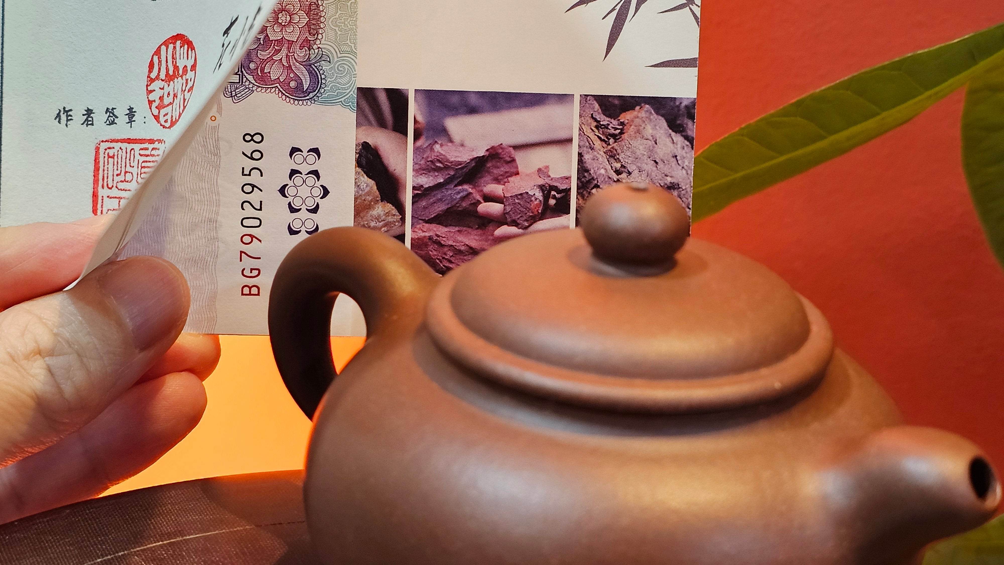 Xuan Zhu Hu 玄珠壶, 141.6ml, Zi Ni 紫泥, by our Craftsman Fan Xiao Zhi 范小智 ~ Congratulations!to Mr B.H.S.! 2005hrs 8th Sept 2025, Jakarta! Indonesia🇮🇩!