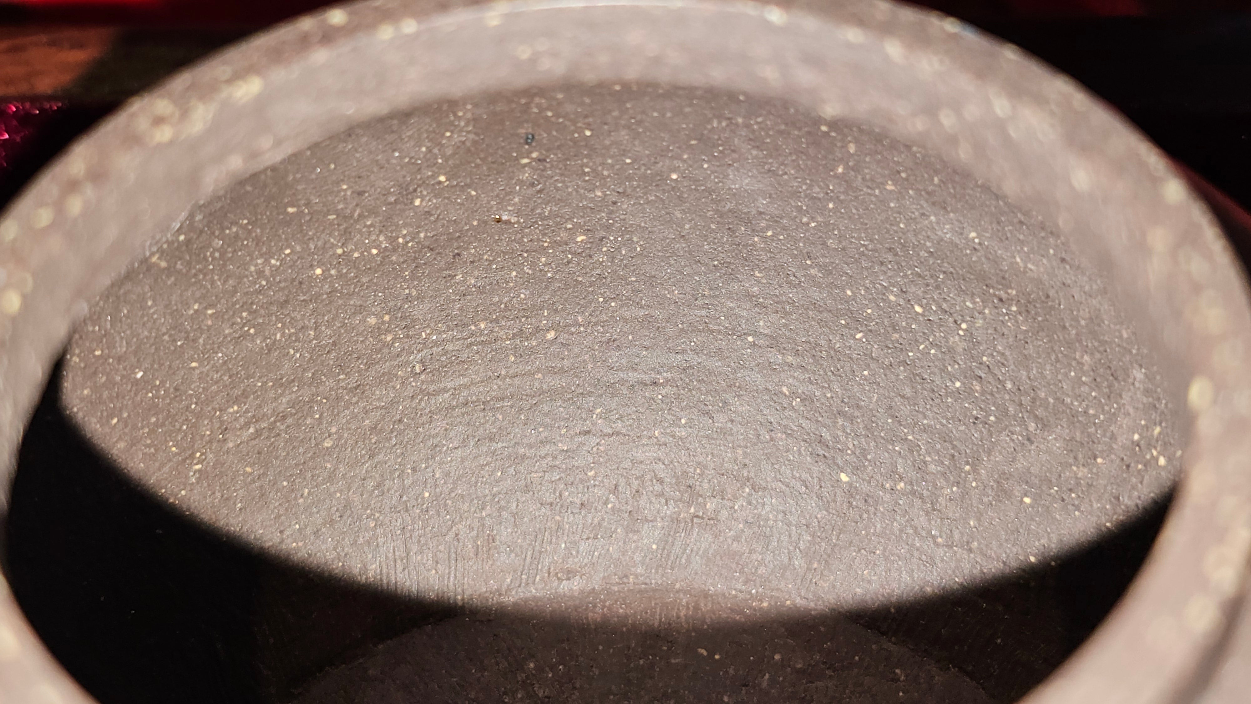 《平盖莲子》"Ping Gai Lian Zi", 233.9ml, Qing Hui Duan Ni 青灰段泥 ~ Crafted by L3A Consummate Master Artist Li Yan Ru 李艳如 ~ Congratulations to Dr W.S.! 1012hrs 6th Sept 2025! Phoenix, AZ!