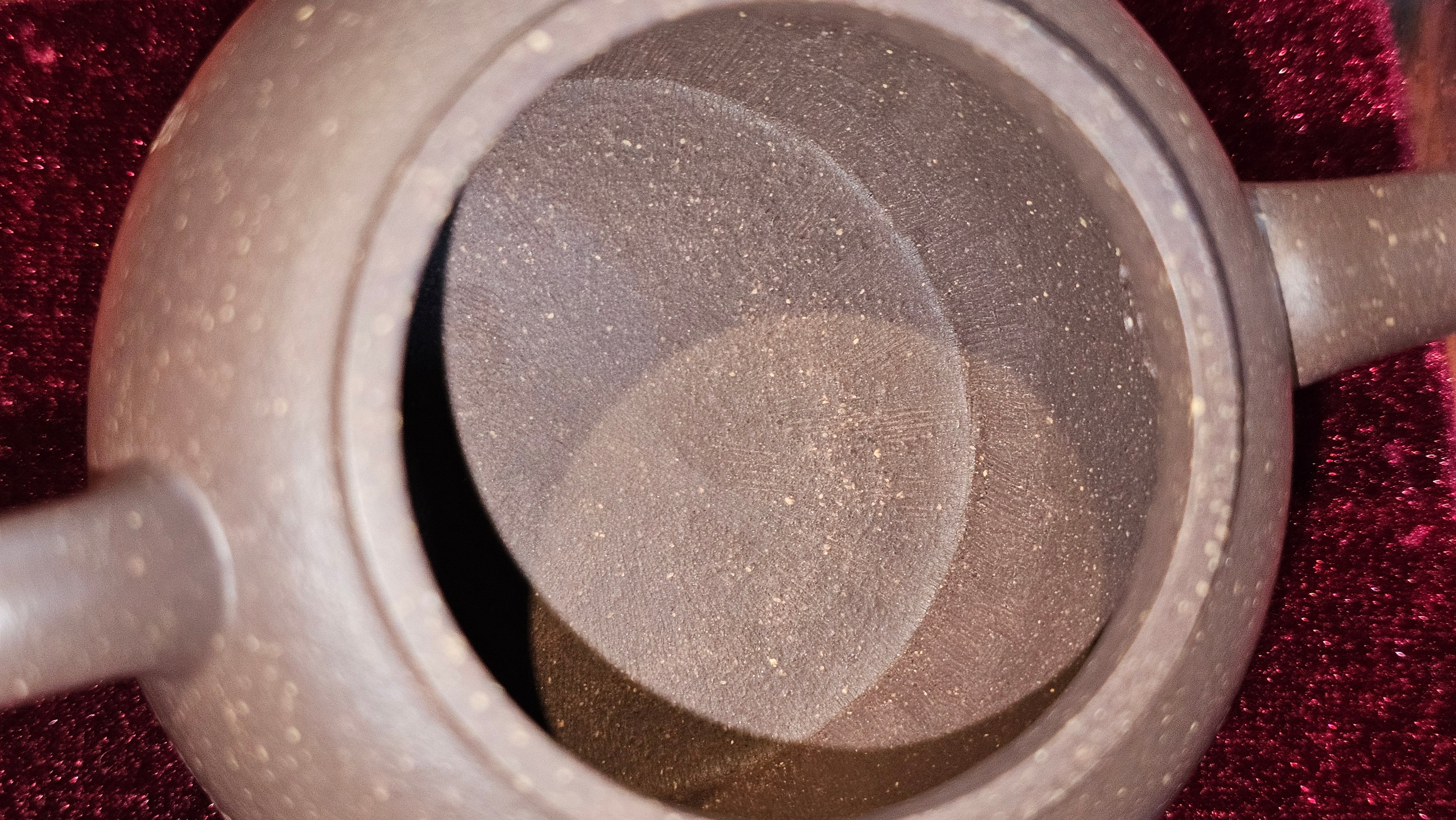 《平盖莲子》"Ping Gai Lian Zi", 233.9ml, Qing Hui Duan Ni 青灰段泥 ~ Crafted by L3A Consummate Master Artist Li Yan Ru 李艳如 ~ Congratulations to Dr W.S.! 1012hrs 6th Sept 2025! Phoenix, AZ!