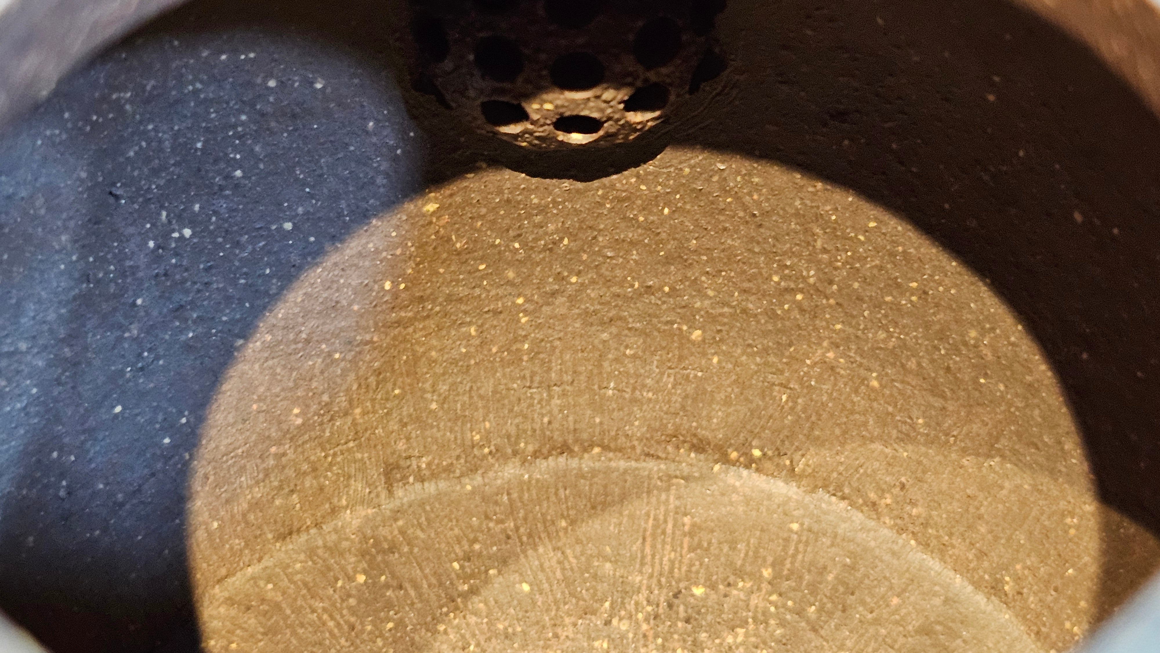 《平盖莲子》"Ping Gai Lian Zi", 233.9ml, Qing Hui Duan Ni 青灰段泥 ~ Crafted by L3A Consummate Master Artist Li Yan Ru 李艳如 ~ Congratulations to Dr W.S.! 1012hrs 6th Sept 2025! Phoenix, AZ!