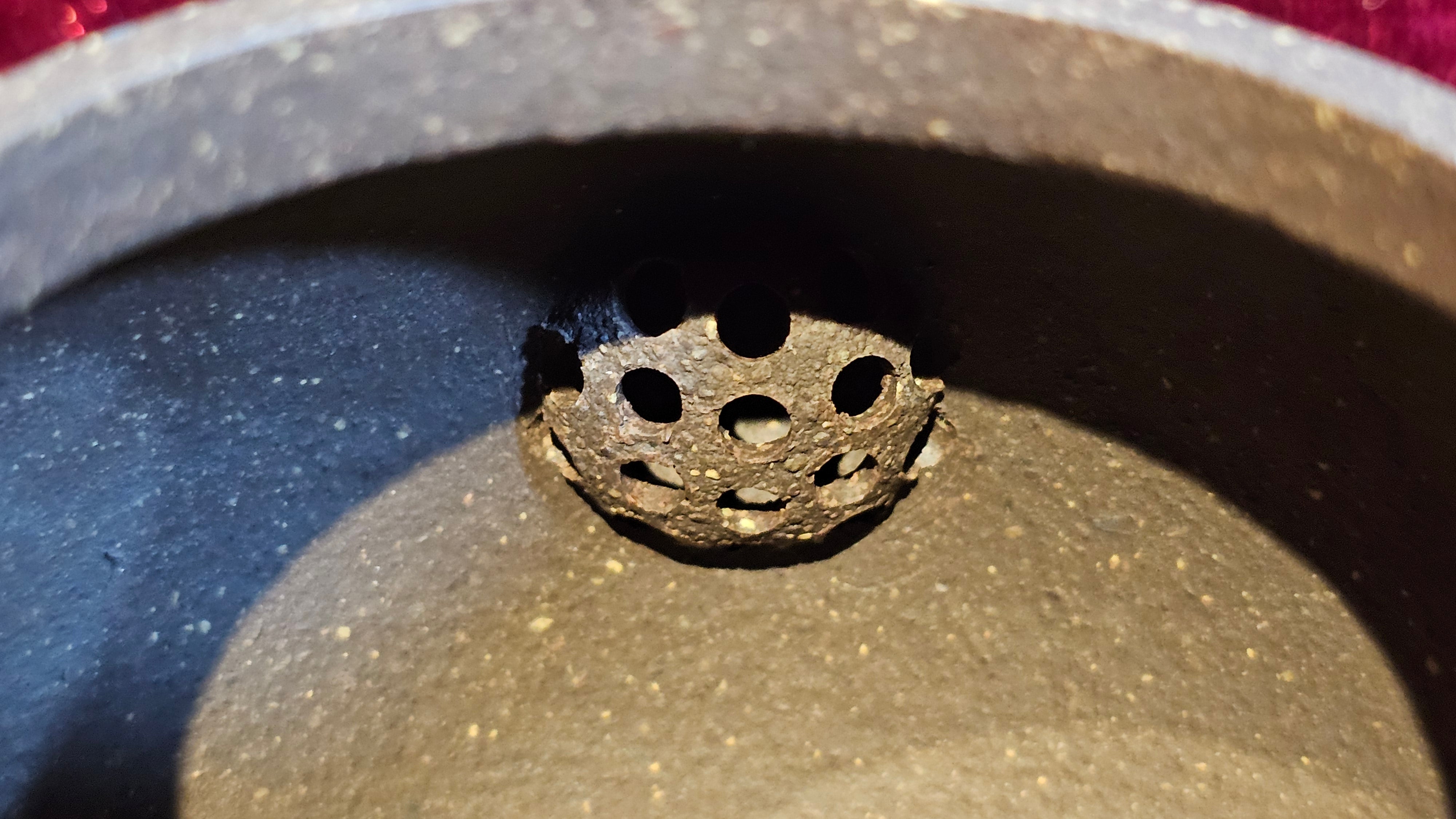 《平盖莲子》"Ping Gai Lian Zi", 233.9ml, Qing Hui Duan Ni 青灰段泥 ~ Crafted by L3A Consummate Master Artist Li Yan Ru 李艳如 ~ Congratulations to Dr W.S.! 1012hrs 6th Sept 2025! Phoenix, AZ!