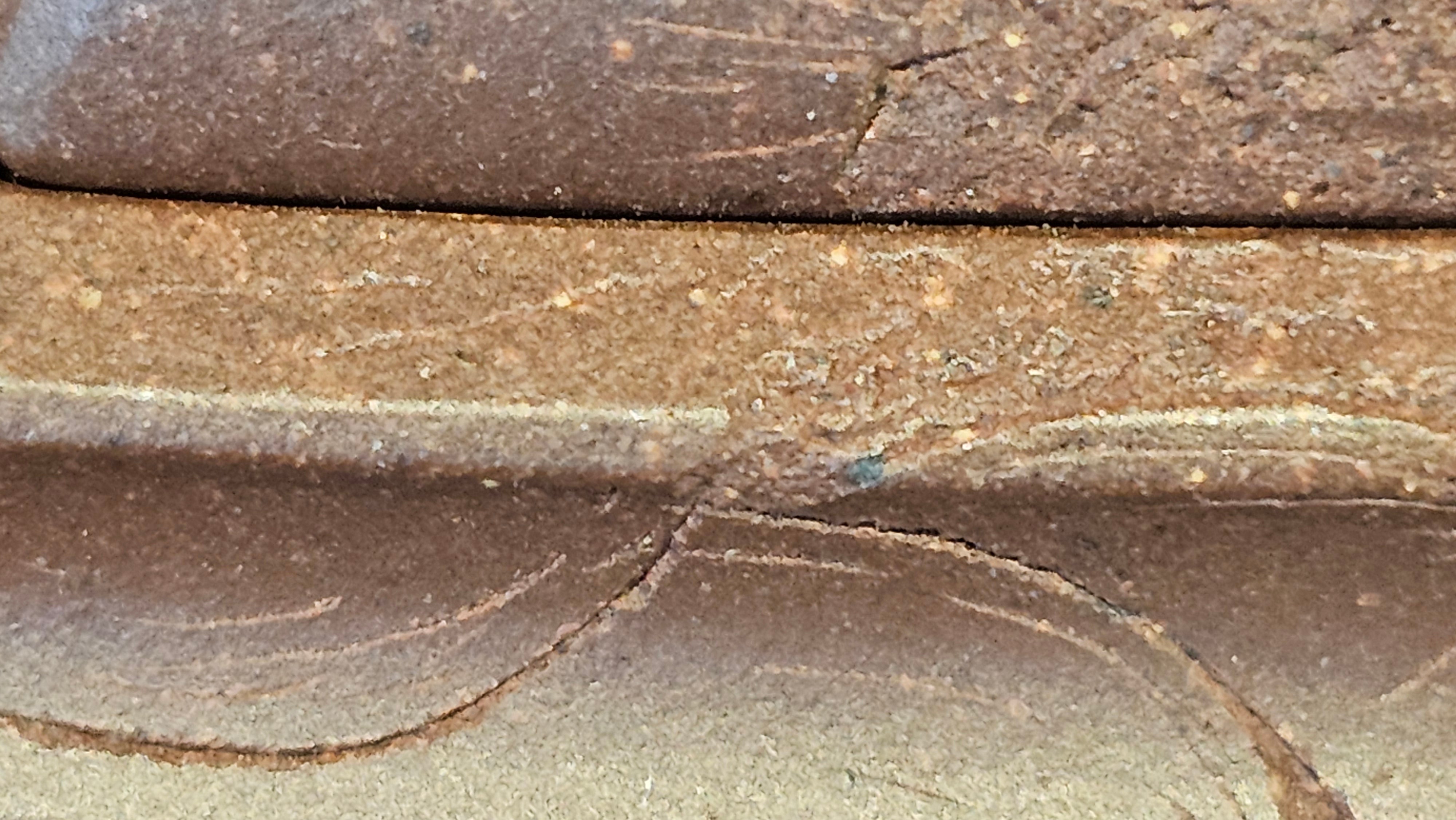 《六方半月》"Liu Fang Ban Yue", 290.1ml, "一饮涤昏寐，情思爽朗满天地" and Lotus Flower nengraving, Di Cao Qing Zi Ni 底槽青紫泥, by L2A Senior Consummate Artist Yuan Hui 袁辉 ~ Congratulations!to Ms M.L., 0732hrs 6th Sept 2025, Phoenix, AZ!