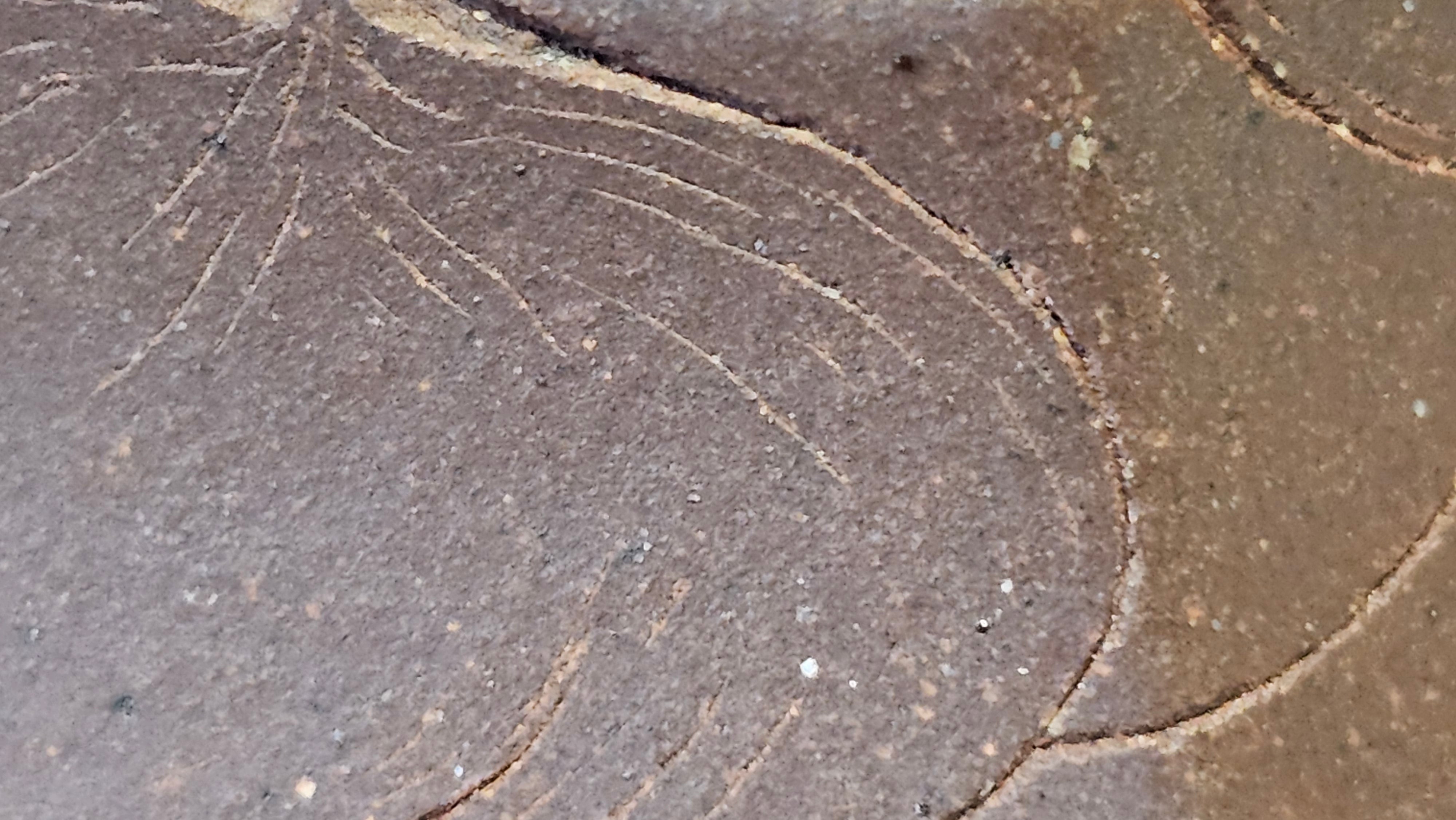 《六方半月》"Liu Fang Ban Yue", 290.1ml, "一饮涤昏寐，情思爽朗满天地" and Lotus Flower nengraving, Di Cao Qing Zi Ni 底槽青紫泥, by L2A Senior Consummate Artist Yuan Hui 袁辉 ~ Congratulations!to Ms M.L., 0732hrs 6th Sept 2025, Phoenix, AZ!