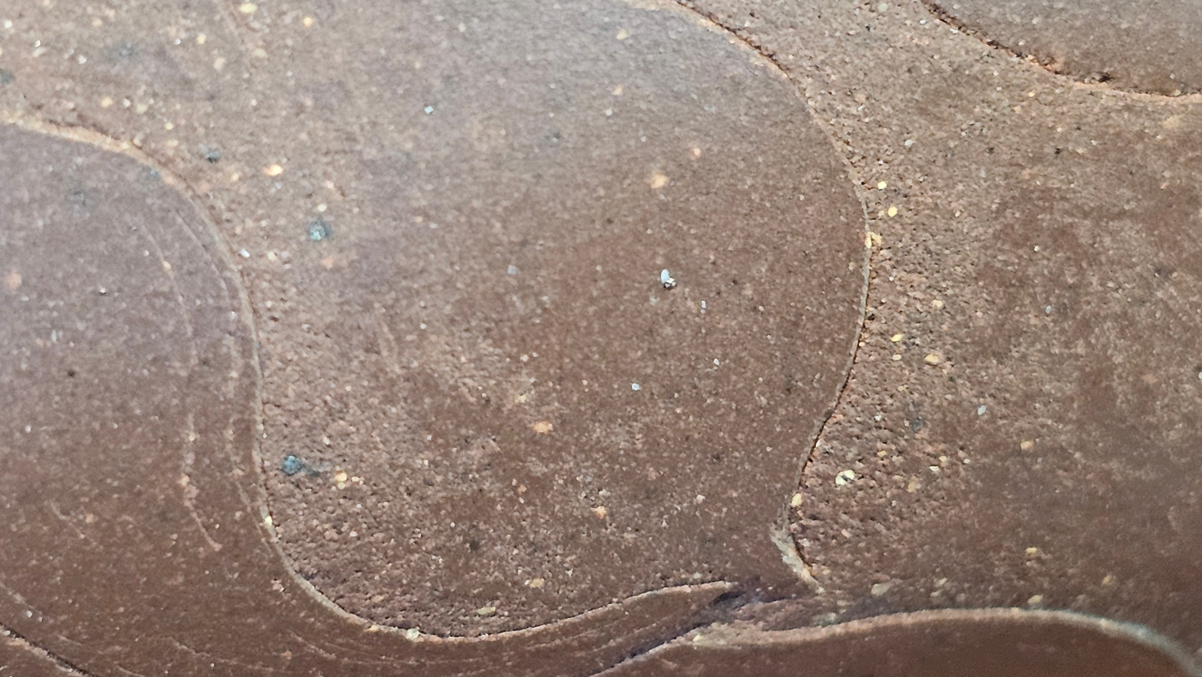 《六方半月》"Liu Fang Ban Yue", 290.1ml, "一饮涤昏寐，情思爽朗满天地" and Lotus Flower nengraving, Di Cao Qing Zi Ni 底槽青紫泥, by L2A Senior Consummate Artist Yuan Hui 袁辉 ~ Congratulations!to Ms M.L., 0732hrs 6th Sept 2025, Phoenix, AZ!