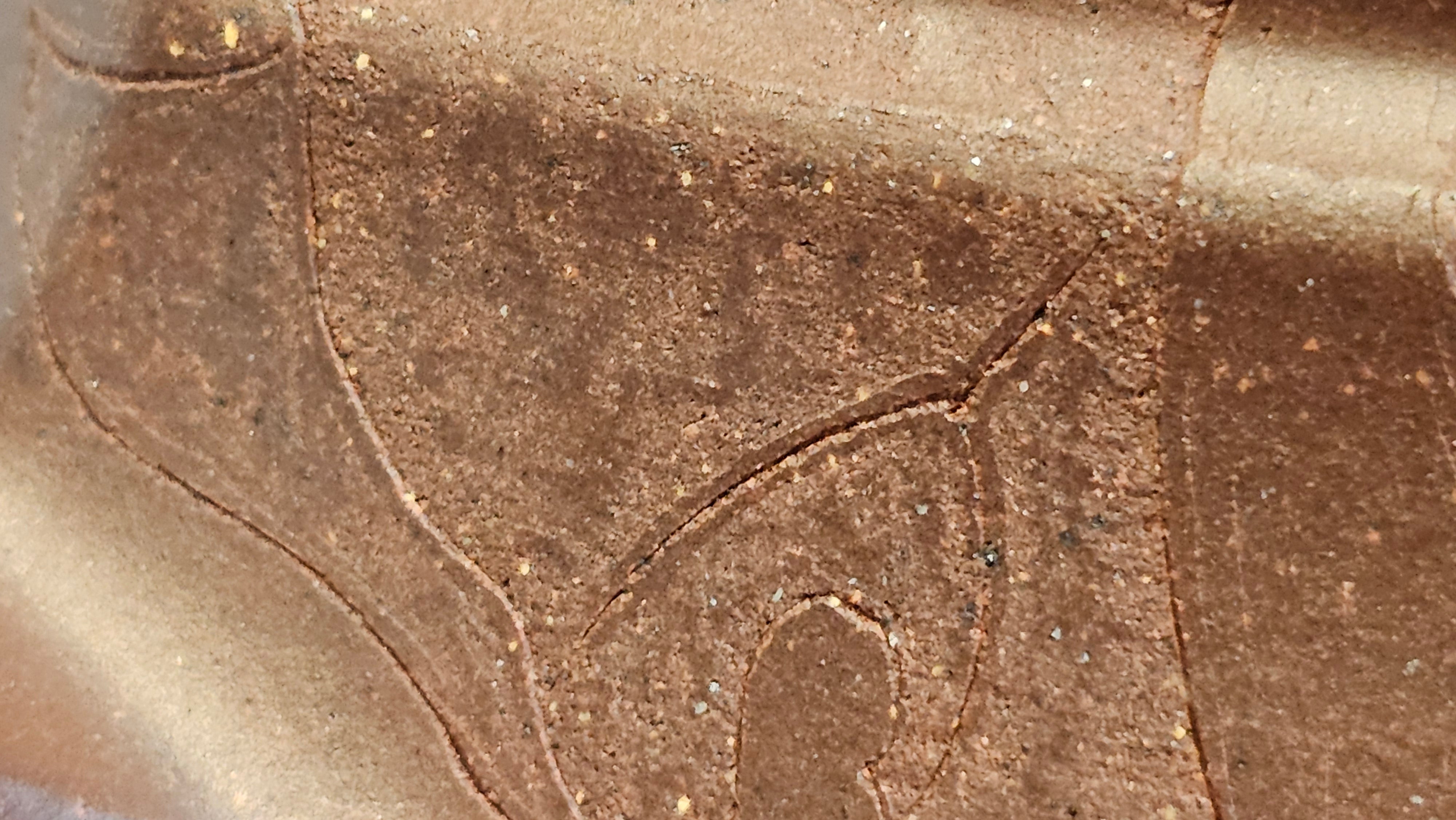 《六方半月》"Liu Fang Ban Yue", 290.1ml, "一饮涤昏寐，情思爽朗满天地" and Lotus Flower nengraving, Di Cao Qing Zi Ni 底槽青紫泥, by L2A Senior Consummate Artist Yuan Hui 袁辉 ~ Congratulations!to Ms M.L., 0732hrs 6th Sept 2025, Phoenix, AZ!