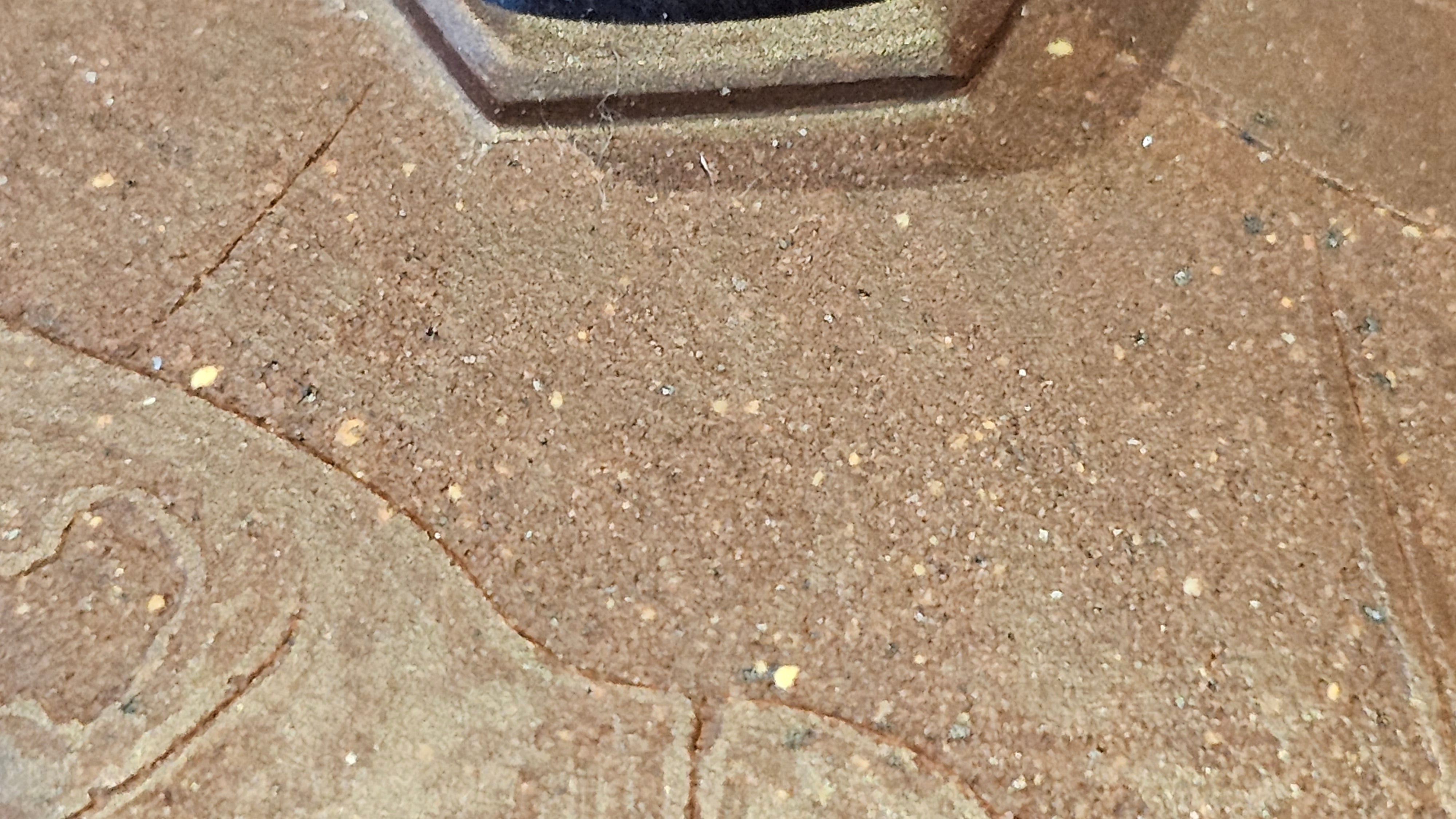 《六方半月》"Liu Fang Ban Yue", 290.1ml, "一饮涤昏寐，情思爽朗满天地" and Lotus Flower nengraving, Di Cao Qing Zi Ni 底槽青紫泥, by L2A Senior Consummate Artist Yuan Hui 袁辉 ~ Congratulations!to Ms M.L., 0732hrs 6th Sept 2025, Phoenix, AZ!