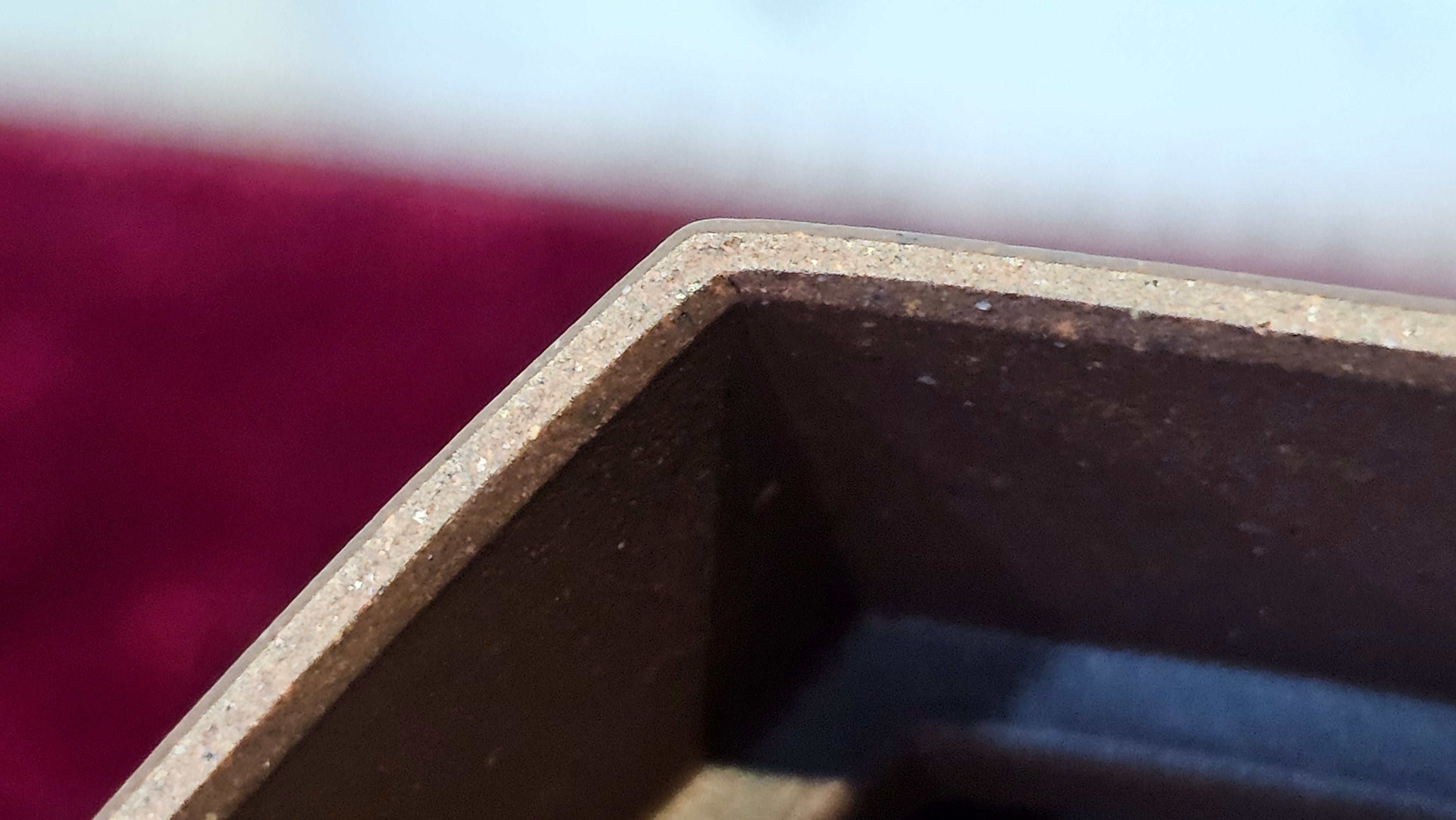 《六方半月》"Liu Fang Ban Yue", 290.1ml, "一饮涤昏寐，情思爽朗满天地" and Lotus Flower nengraving, Di Cao Qing Zi Ni 底槽青紫泥, by L2A Senior Consummate Artist Yuan Hui 袁辉 ~ Congratulations!to Ms M.L., 0732hrs 6th Sept 2025, Phoenix, AZ!