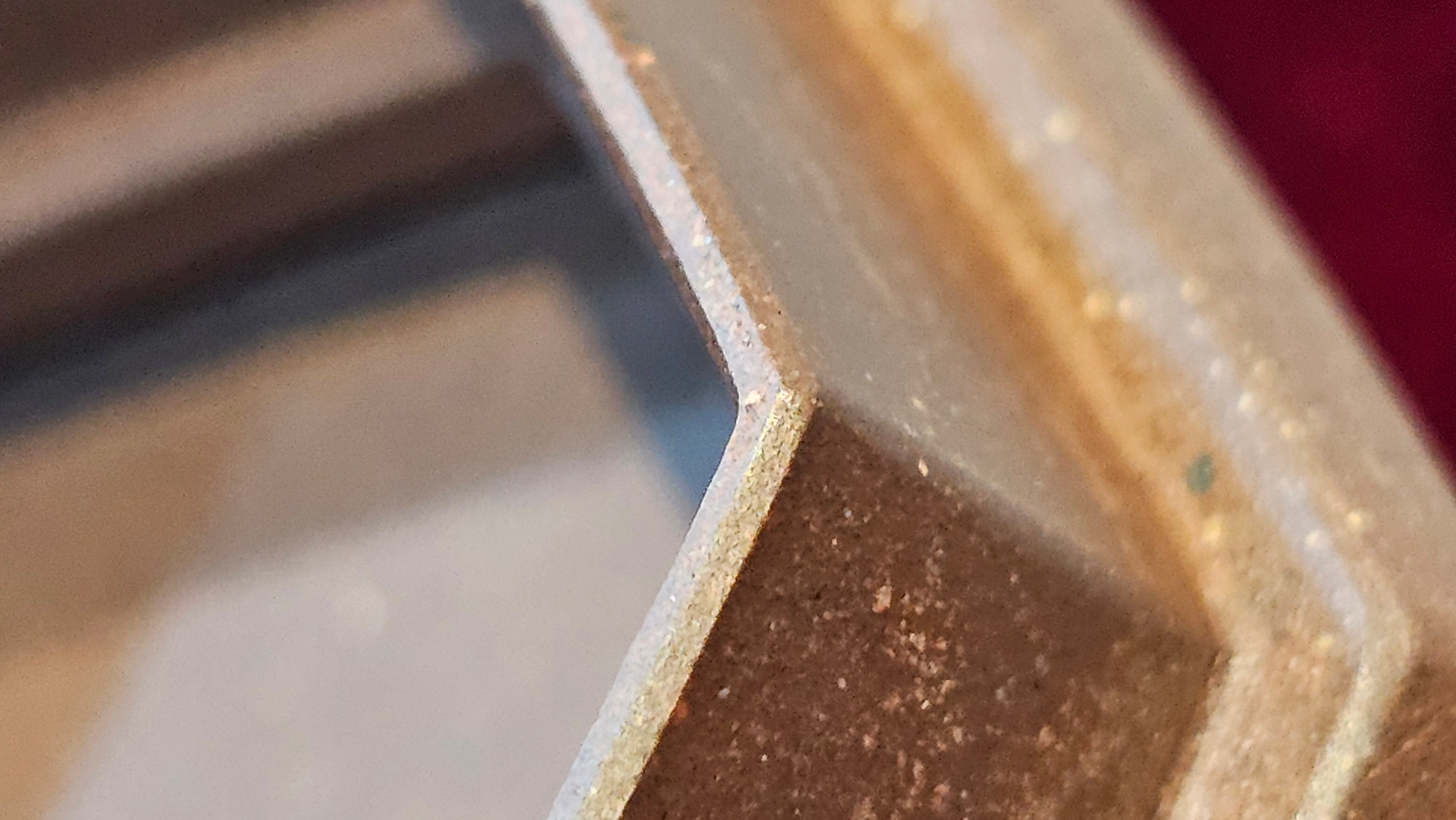 《六方半月》"Liu Fang Ban Yue", 290.1ml, "一饮涤昏寐，情思爽朗满天地" and Lotus Flower nengraving, Di Cao Qing Zi Ni 底槽青紫泥, by L2A Senior Consummate Artist Yuan Hui 袁辉 ~ Congratulations!to Ms M.L., 0732hrs 6th Sept 2025, Phoenix, AZ!