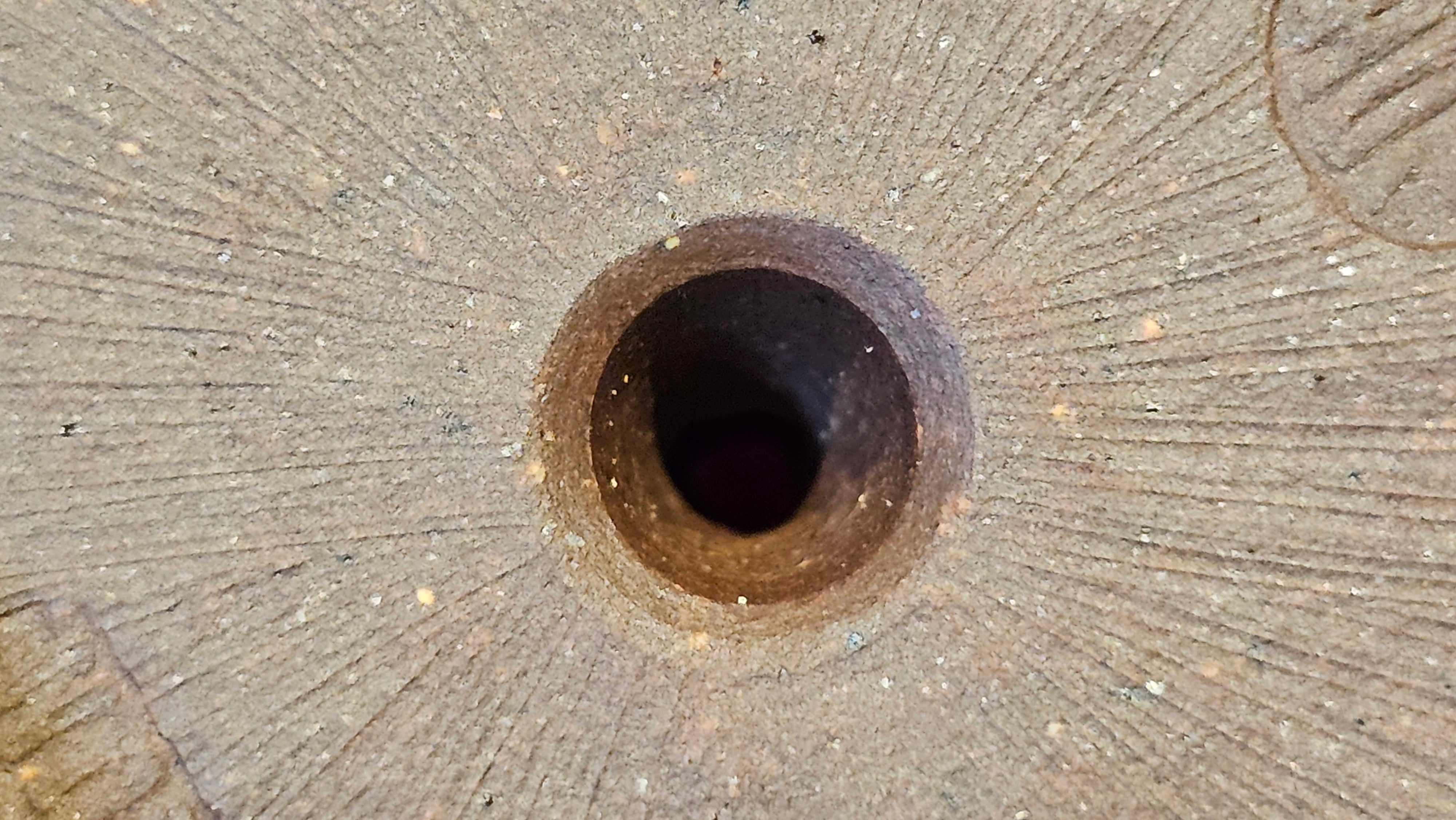 《六方半月》"Liu Fang Ban Yue", 290.1ml, "一饮涤昏寐，情思爽朗满天地" and Lotus Flower nengraving, Di Cao Qing Zi Ni 底槽青紫泥, by L2A Senior Consummate Artist Yuan Hui 袁辉 ~ Congratulations!to Ms M.L., 0732hrs 6th Sept 2025, Phoenix, AZ!