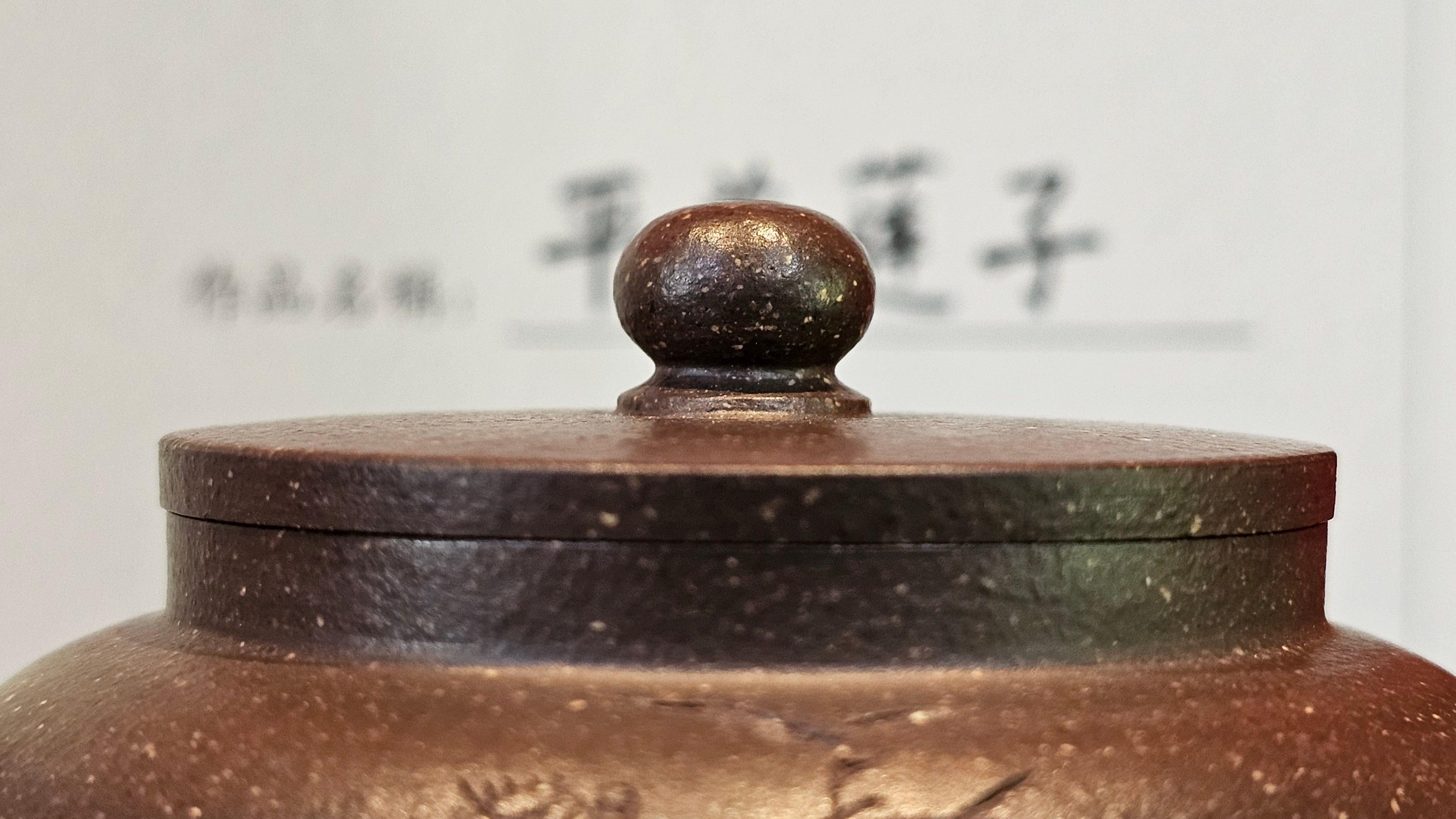 《平盖莲子》"Ping Gai Lian Zi", 233.9ml, Qing Hui Duan Ni 青灰段泥 ~ Crafted by L3A Consummate Master Artist Li Yan Ru 李艳如 ~ Congratulations to Dr W.S.! 1012hrs 6th Sept 2025! Phoenix, AZ!