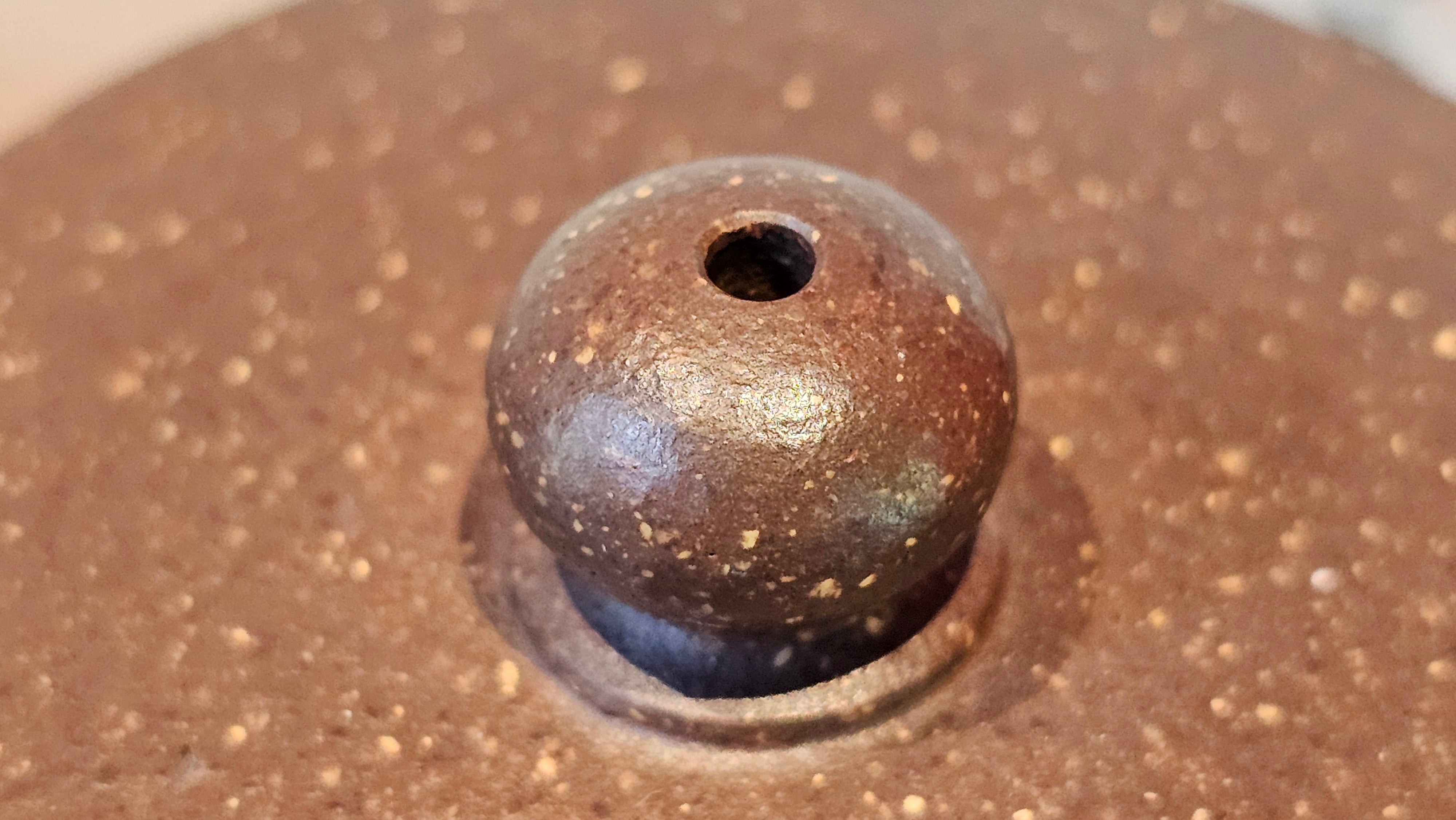 《平盖莲子》"Ping Gai Lian Zi", 233.9ml, Qing Hui Duan Ni 青灰段泥 ~ Crafted by L3A Consummate Master Artist Li Yan Ru 李艳如 ~ Congratulations to Dr W.S.! 1012hrs 6th Sept 2025! Phoenix, AZ!