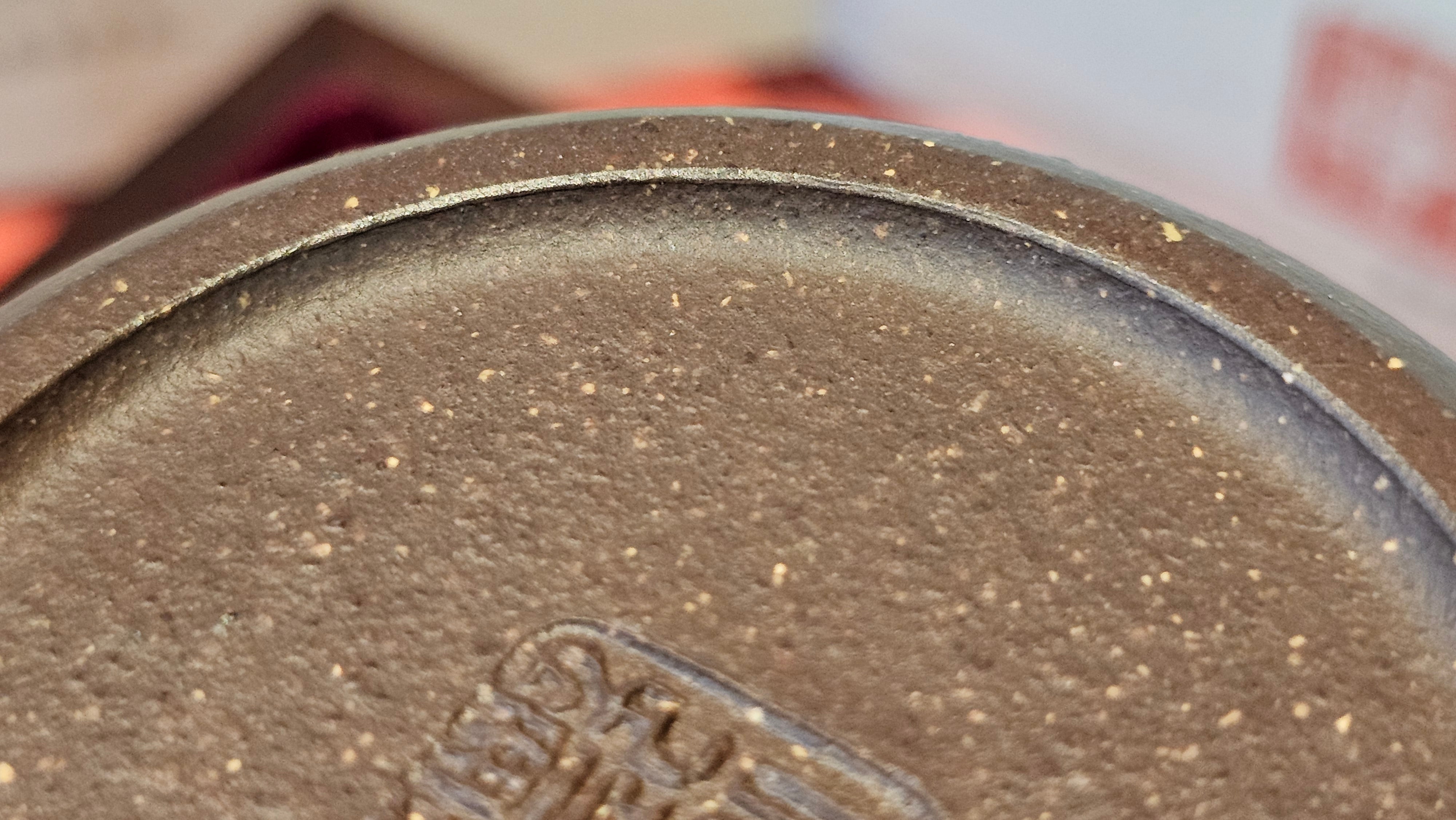 《平盖莲子》"Ping Gai Lian Zi", 233.9ml, Qing Hui Duan Ni 青灰段泥 ~ Crafted by L3A Consummate Master Artist Li Yan Ru 李艳如 ~ Congratulations to Dr W.S.! 1012hrs 6th Sept 2025! Phoenix, AZ!