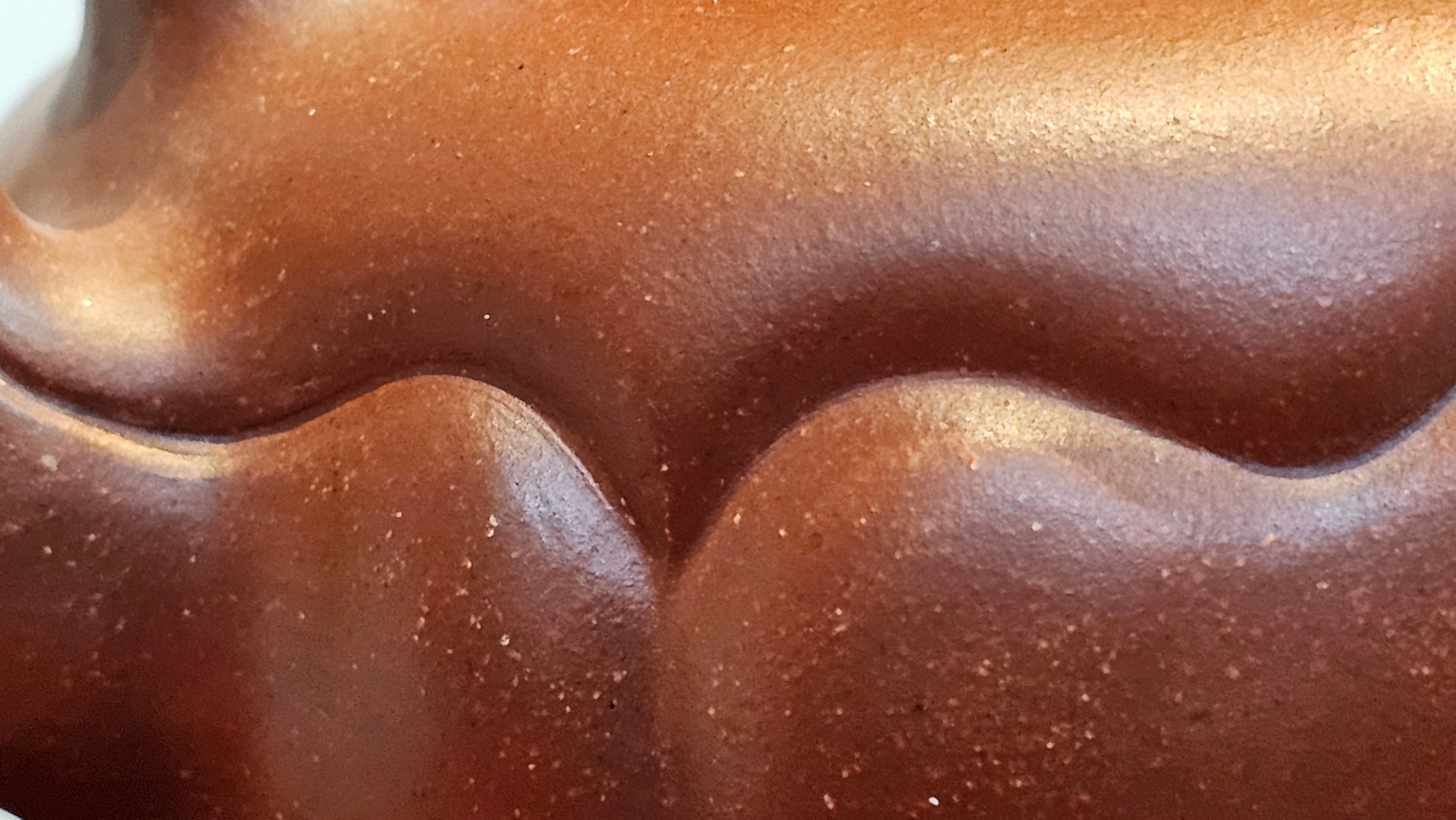 《禅意提梁》"Chan Yi Ti Liang~ Meditative Enlightenment:Top Handle", 493.3ml, ~ Crafted by L3A Master Consummate Artist Li Yan Ru 李艳如。