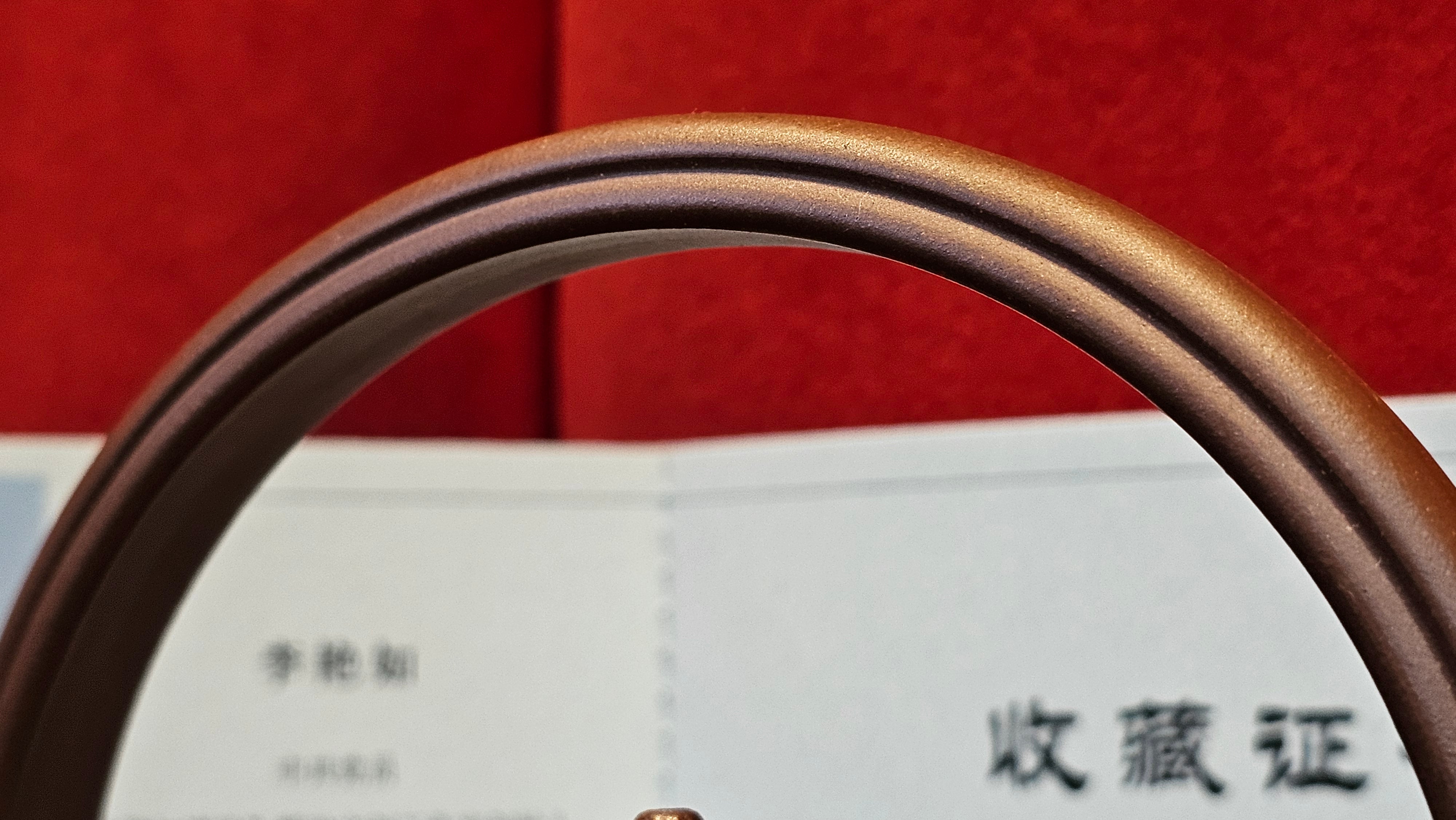 《禅意提梁》"Chan Yi Ti Liang~ Meditative Enlightenment:Top Handle", 493.3ml, ~ Crafted by L3A Master Consummate Artist Li Yan Ru 李艳如。