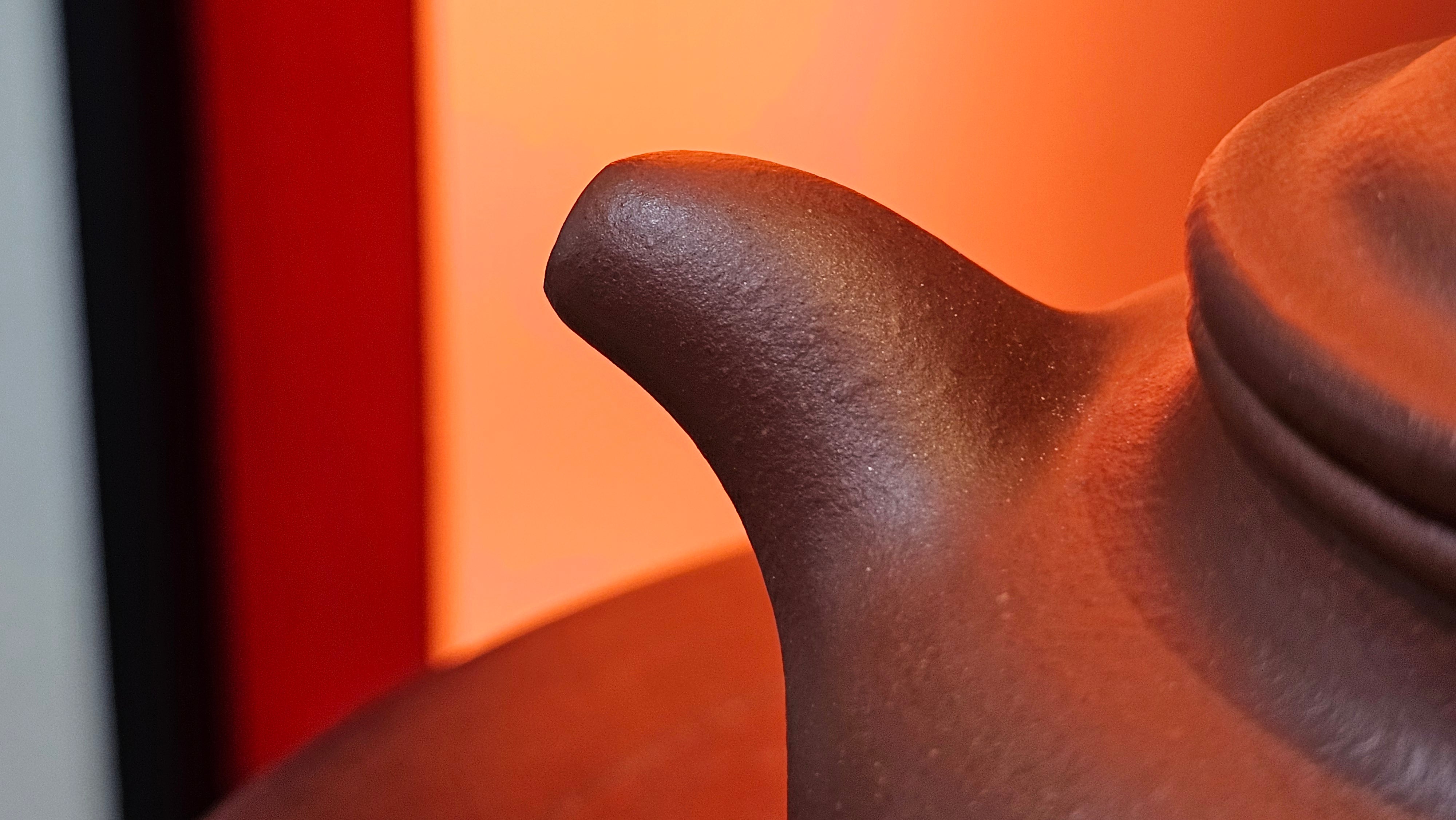 Fang Gu 仿古, 213.5ml, Di Cao Qing Zi Ni 底槽青紫泥, by our Collaborative Craftsman Chen Fa Chu 陈法初 ~!Congratulations to Mr E.A.! 2303hrs 10th Sept 2025, Colorado Springs, CO!