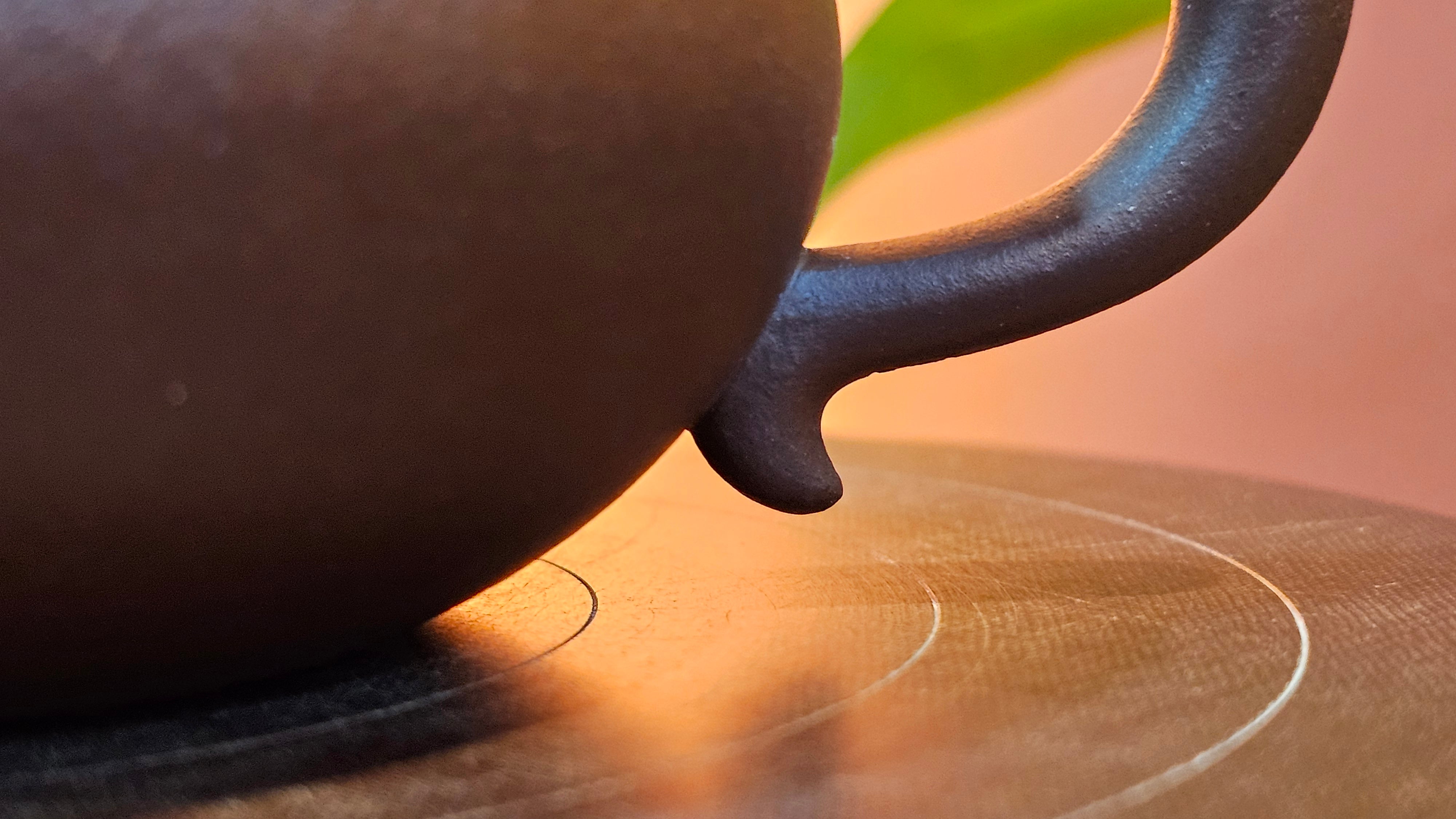 Fang Gu 仿古, 213.5ml, Di Cao Qing Zi Ni 底槽青紫泥, by our Collaborative Craftsman Chen Fa Chu 陈法初 ~!Congratulations to Mr E.A.! 2303hrs 10th Sept 2025, Colorado Springs, CO!