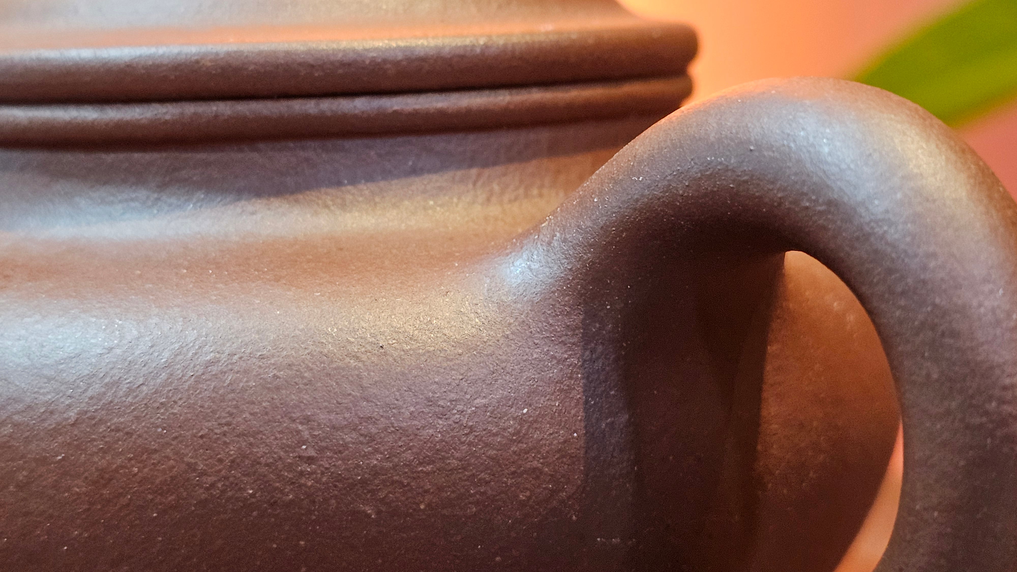 Fang Gu 仿古, 213.5ml, Di Cao Qing Zi Ni 底槽青紫泥, by our Collaborative Craftsman Chen Fa Chu 陈法初 ~!Congratulations to Mr E.A.! 2303hrs 10th Sept 2025, Colorado Springs, CO!