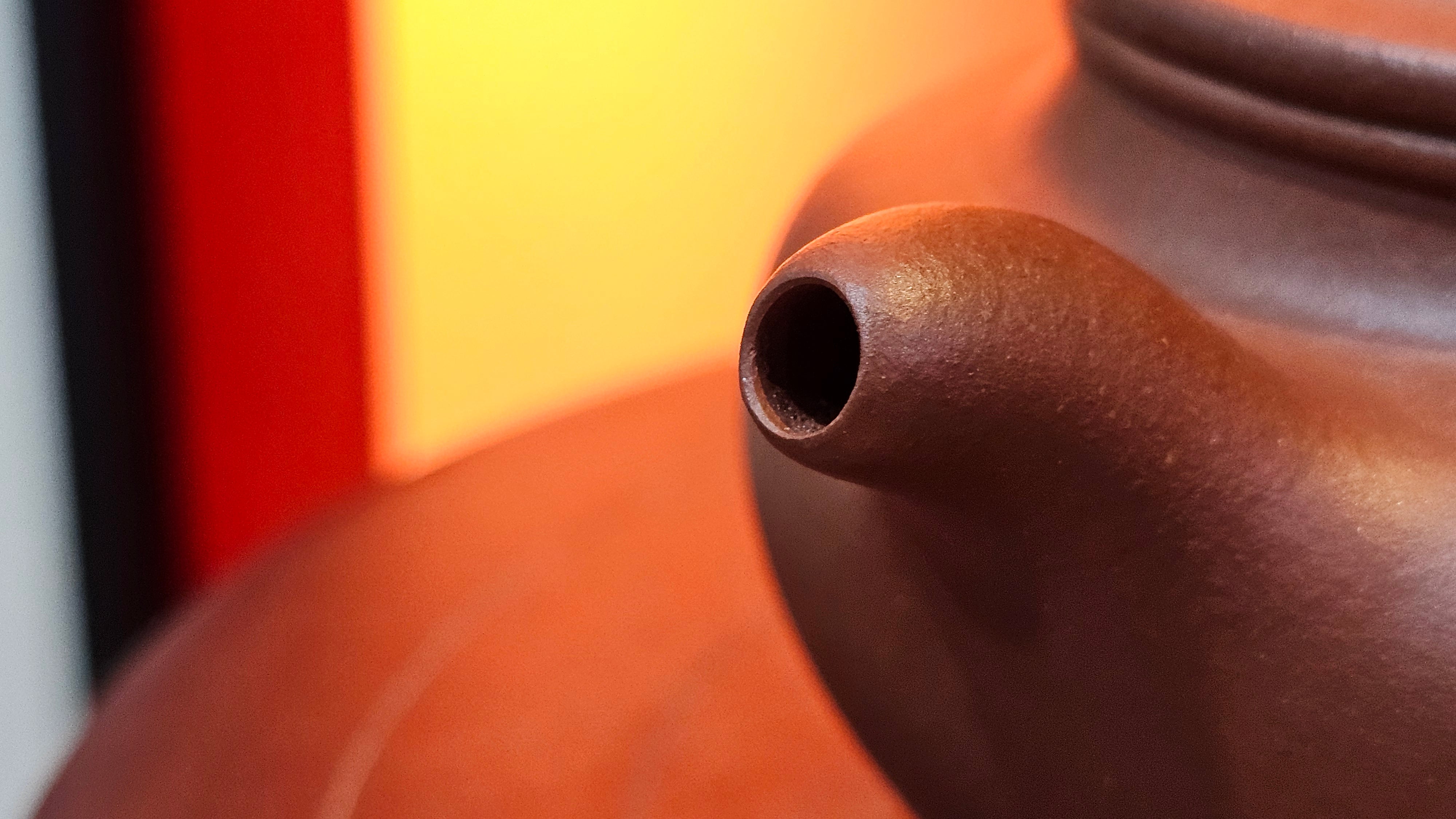 Fang Gu 仿古, 213.5ml, Di Cao Qing Zi Ni 底槽青紫泥, by our Collaborative Craftsman Chen Fa Chu 陈法初 ~!Congratulations to Mr E.A.! 2303hrs 10th Sept 2025, Colorado Springs, CO!